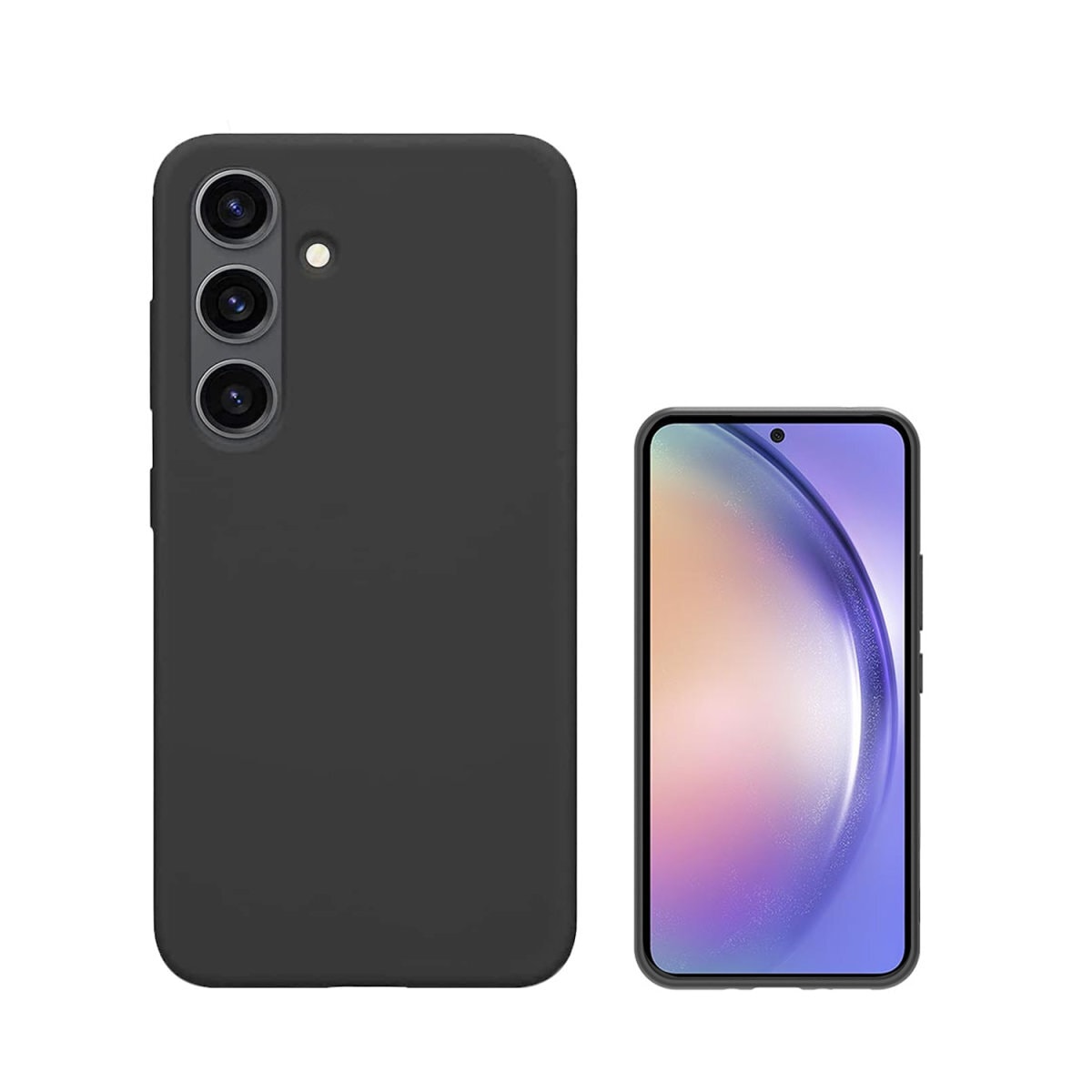 4smarts Handyhülle »Silicone Case Cupertino Samsung Galaxy A56«, Backcover, Schutzhülle, Handyschutzhülle, Case, Schutzcase, stoßfest