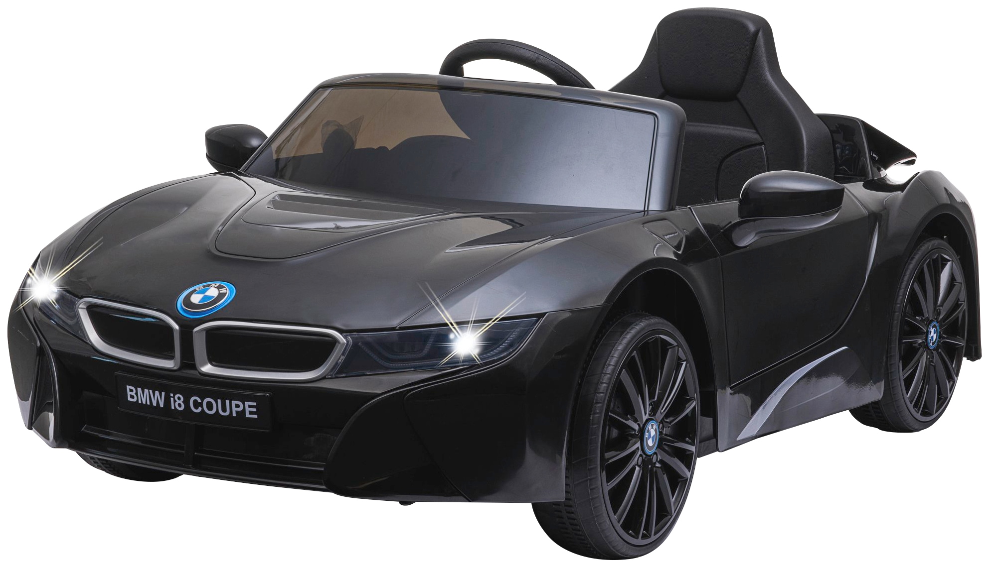 Jamara Elektro-Kinderauto »Ride-on BMW I8 Coupe schwarz«, ab 3 Jahren, bis 30 kg