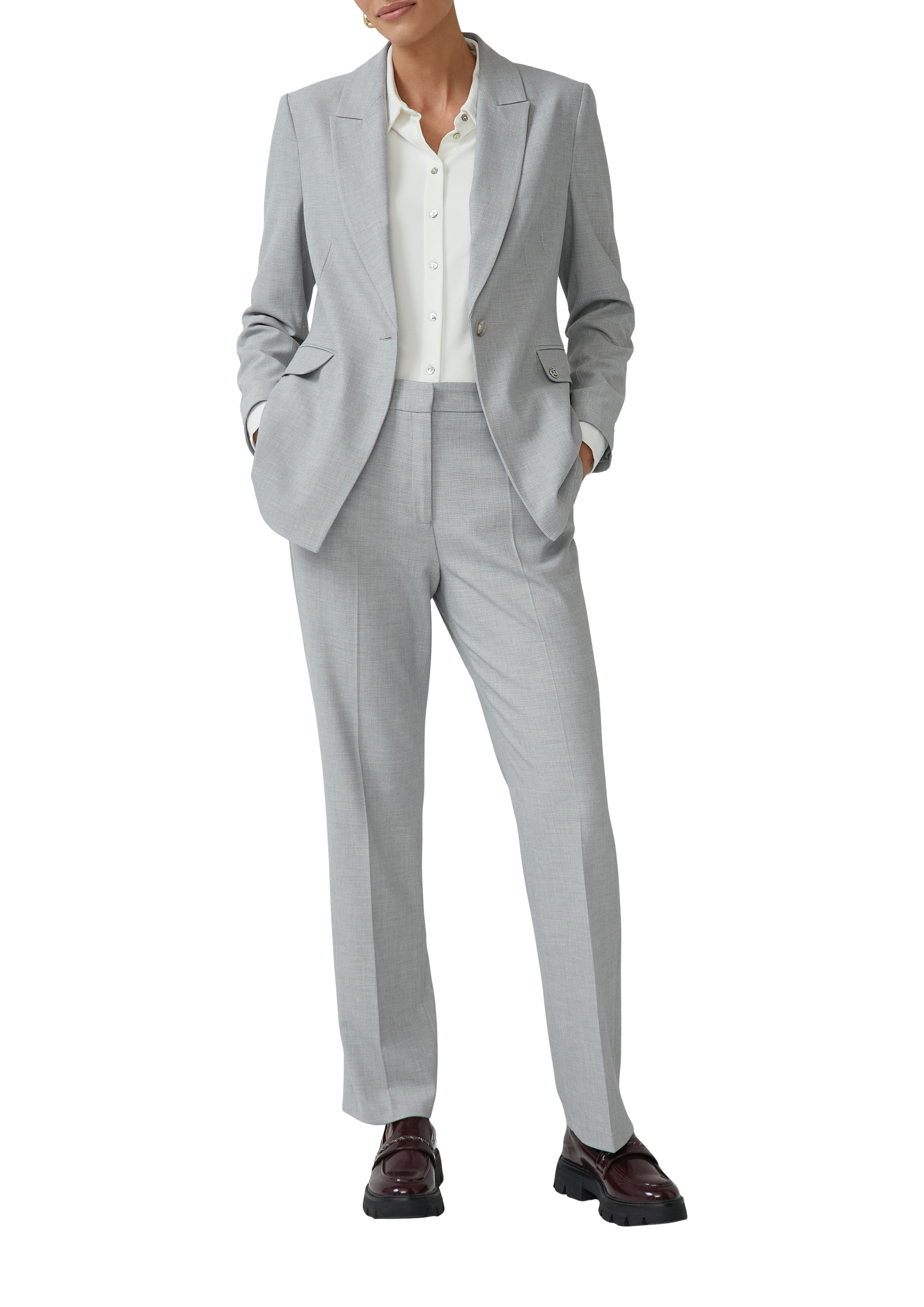 s.Oliver BLACK LABEL Jackenblazer, mit Logo Detail
