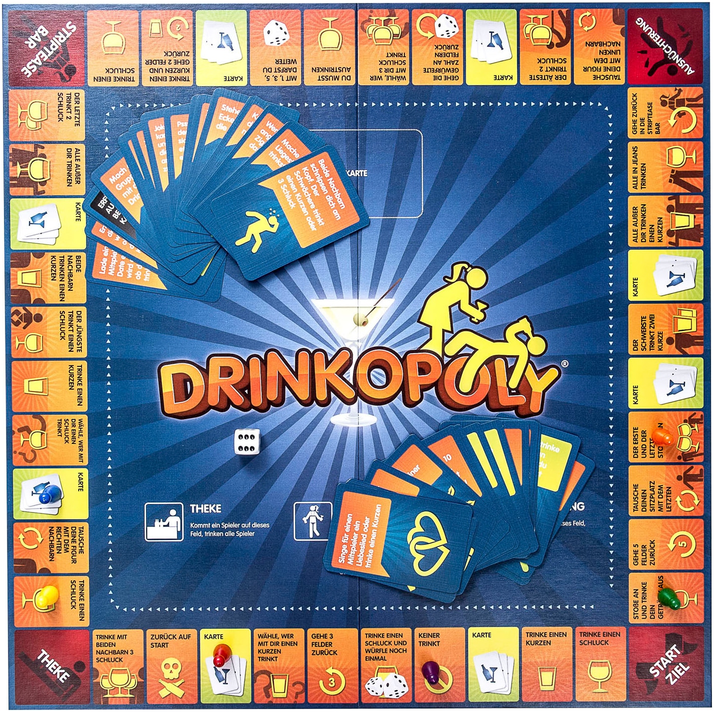 Spiel »Drinkopoly«, Made in Germany