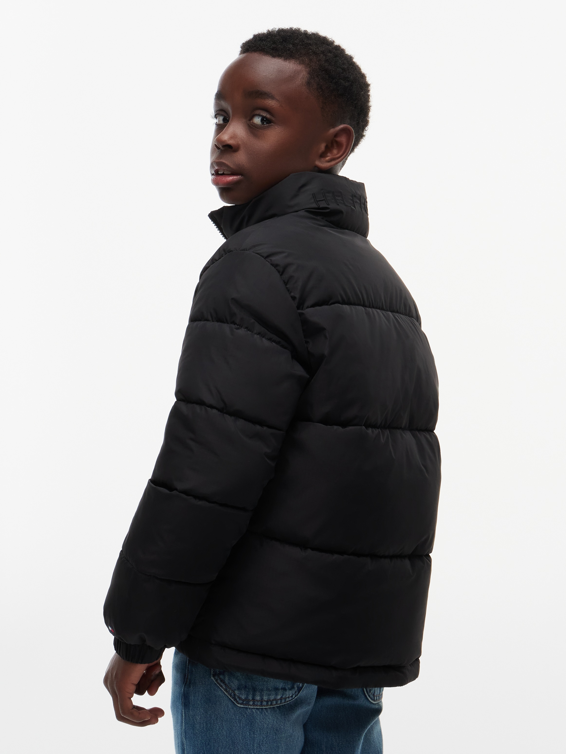 Tommy Hilfiger Steppjacke »NEW ESSENTIAL PUFFER JACKET« ohne Kapuze Regular Fit, wattiert, Kinder bis 16 Jahre