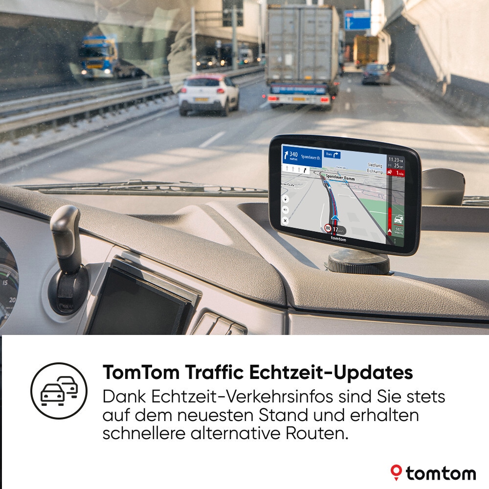 TomTom LKW-Navigationsgerät »GO Expert Plus EU 7«, (Weltweit)