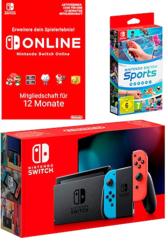 Nintendo Switch Spielekonsole, inkl. Switch Sports + Nintendo Switch Online 12 Monate kaufen