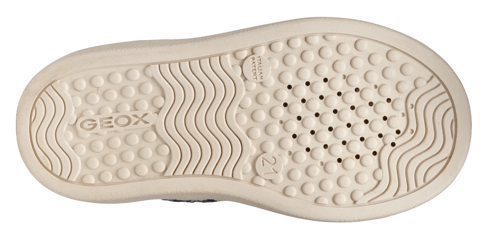 Geox Winterboots »B NASHIK GIRL A«, Klettstiefel, Babystiefel Winterstiefel mit süßem Patch
