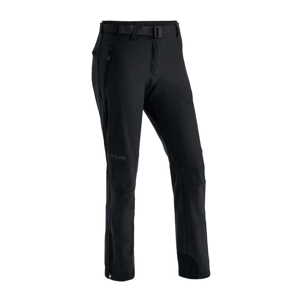 Maier Sports Funktionshose »Tech Pants W«, Warme Softshellhose, elastisch und winddicht