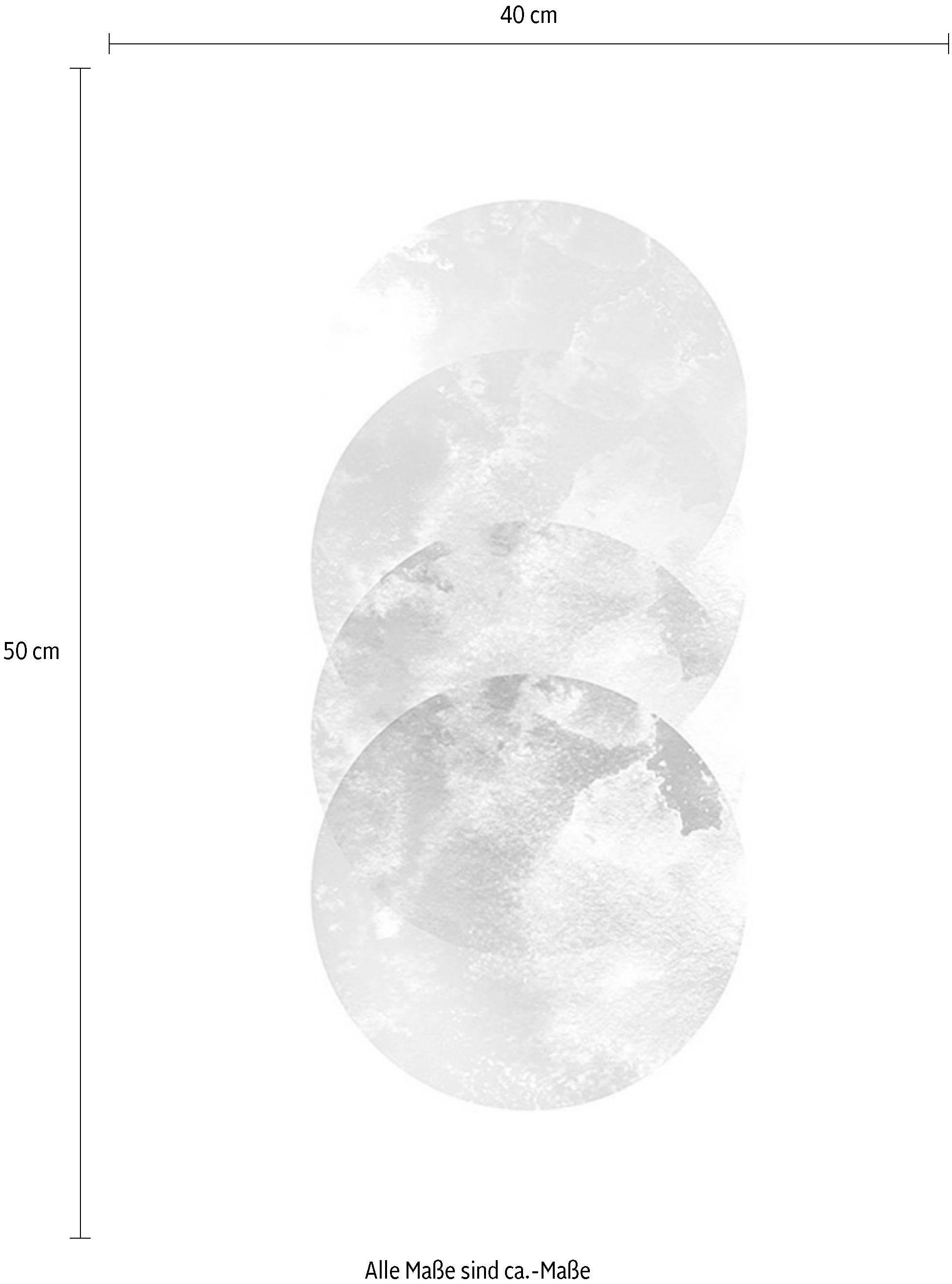 Komar Bild »Tessera Nova« Formen | Kunst 1 Stk. tlg. Wandbild zur Dekoration - ohne Rahmen