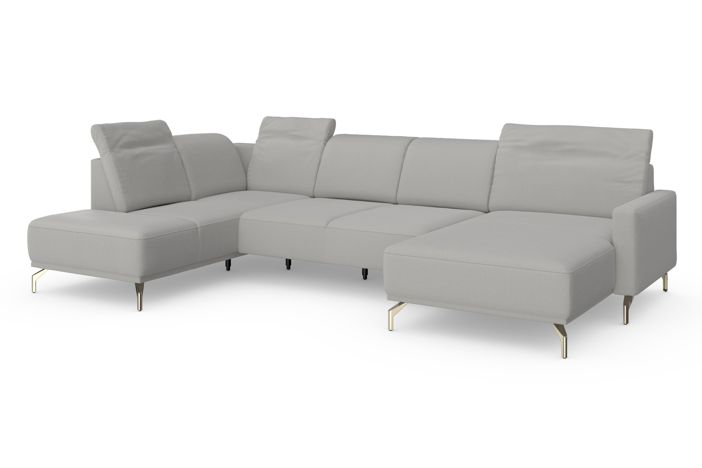 sit&more Wohnlandschaft »Bailando U-Form«, wahlweise mit Kopfteilverstellung und Vorziehsitz, motorisch