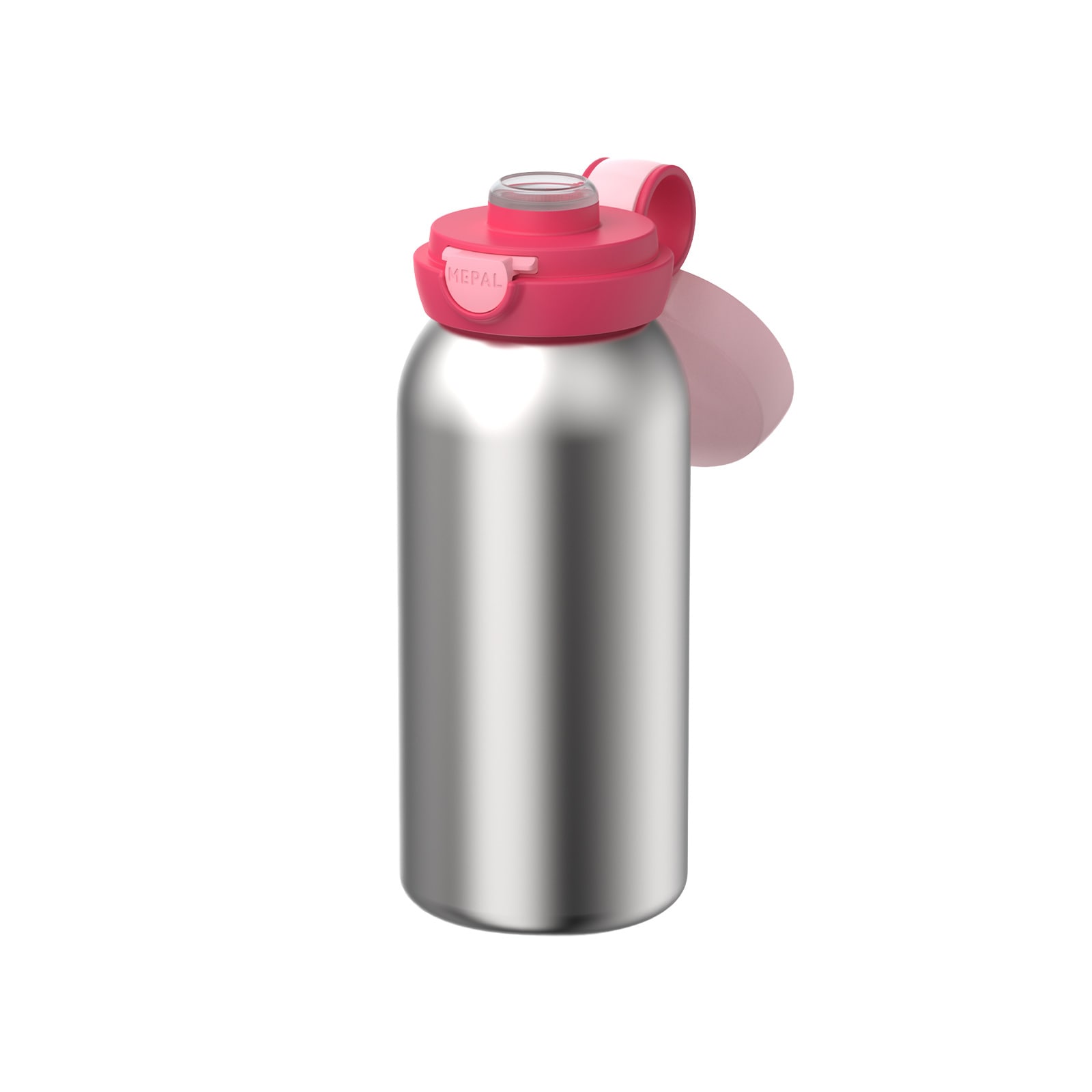 Mepal Trinkflasche »Edelstahl-Trinkflasche mit Klappdeckel Campus 600 ml« Spülmaschinengeeignet