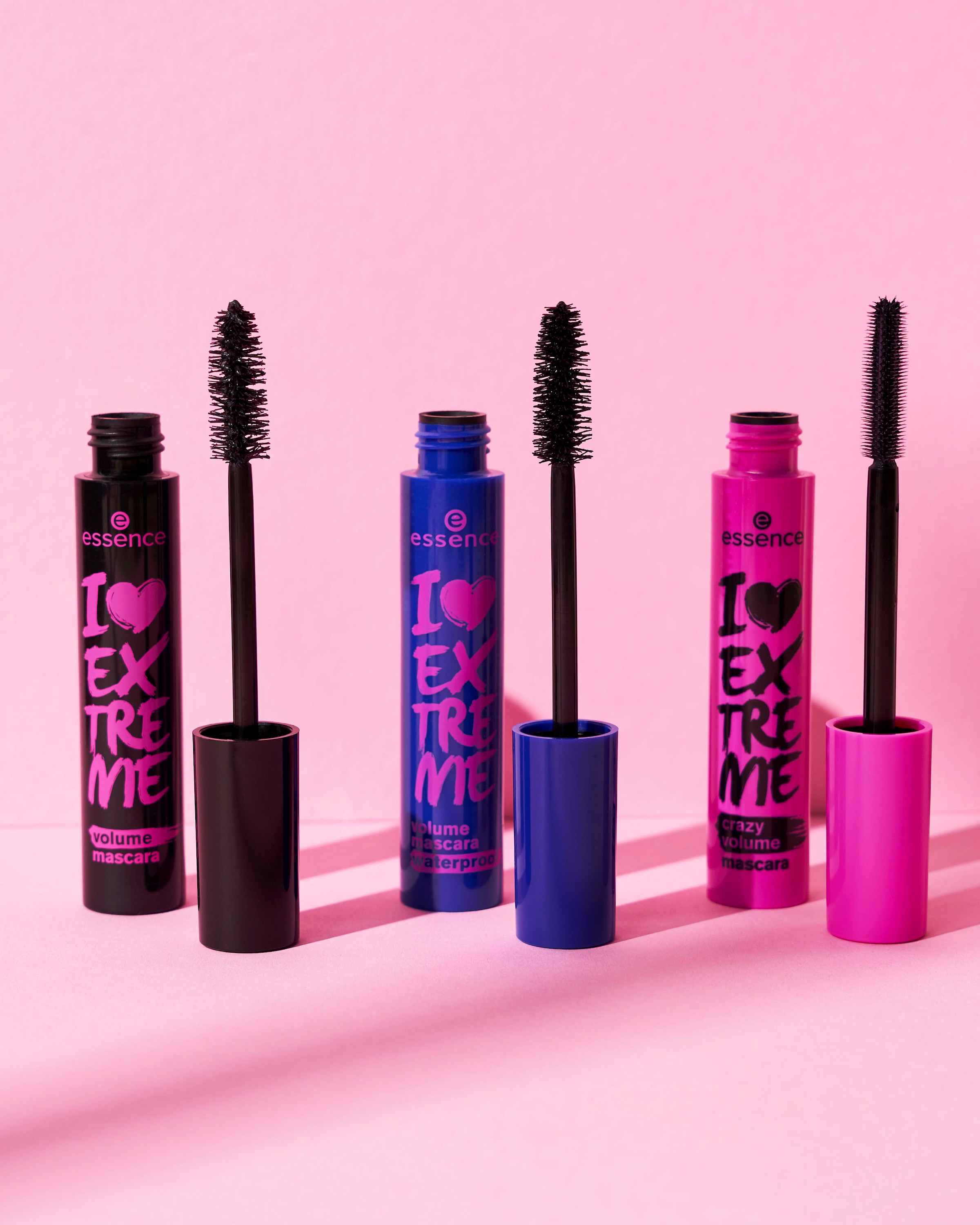 Essence Mascara »I LOVE EXTREME volume mascara«, (Set, 3 tlg.)