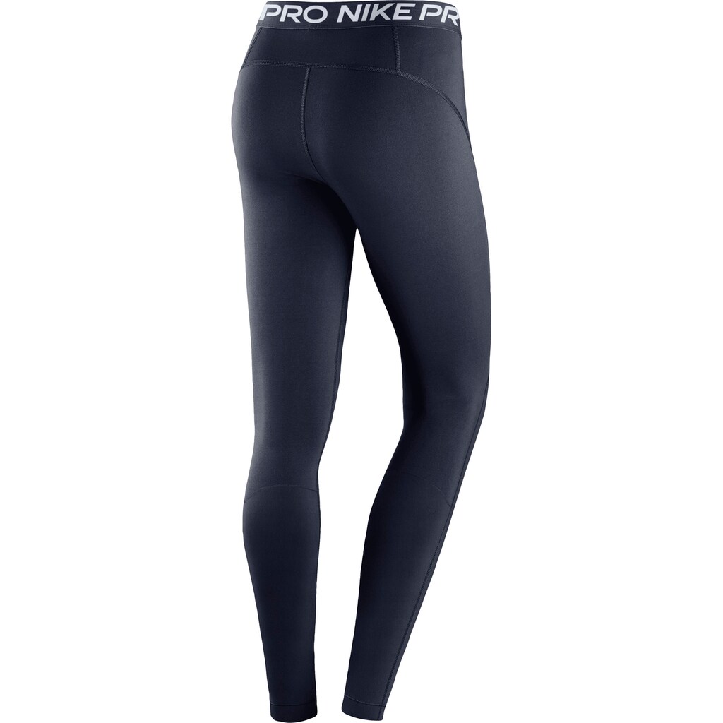 Nike Trainingstights »PRO WOMEN'S MID-RISE MESH-PANELED LEGGINGS«