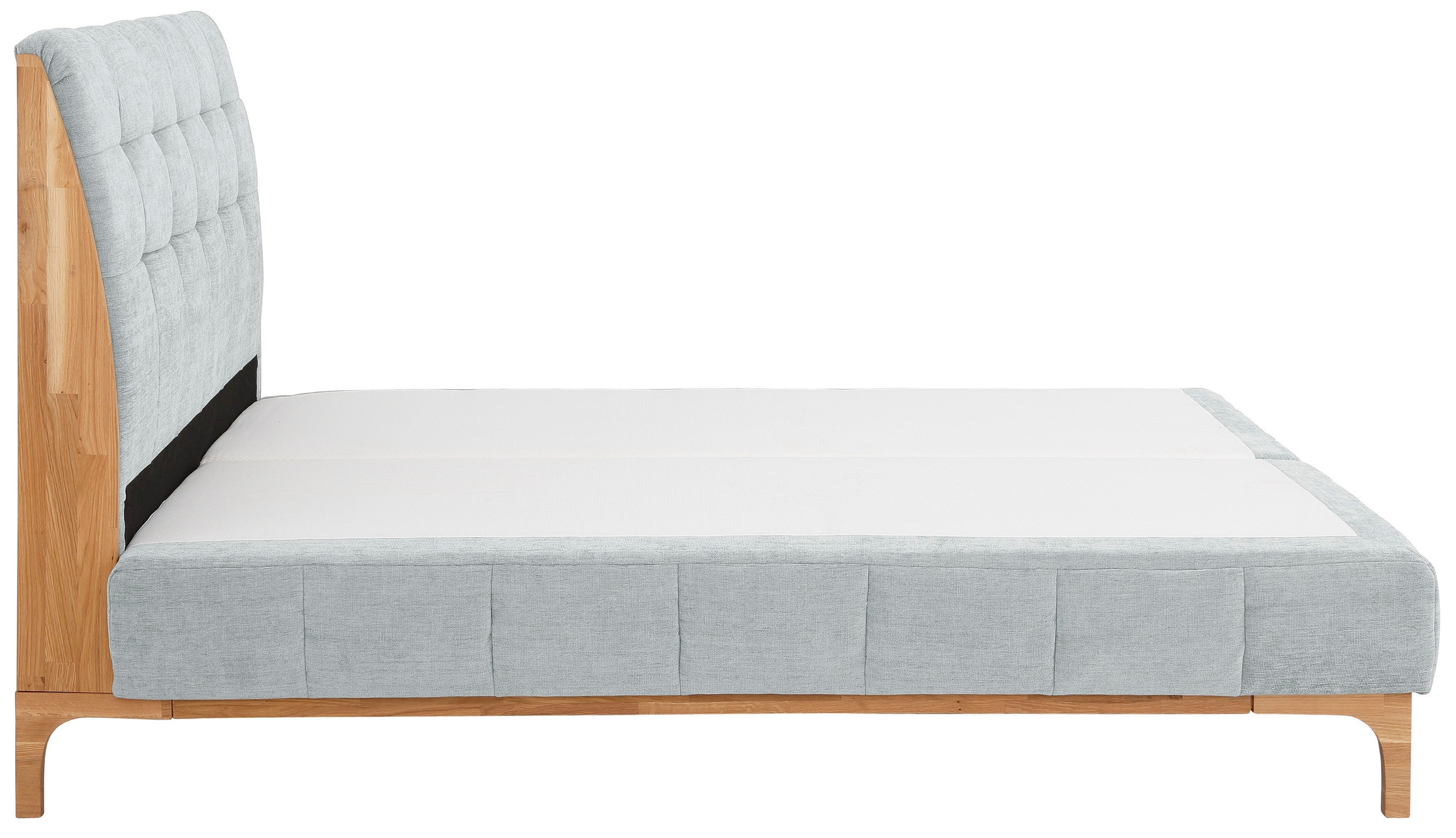 OTTO products Boxspringbett »Jelle«, (5 St.), zertifizierte, recycelte Bezugsstoffe, verschiedene Ausführungen