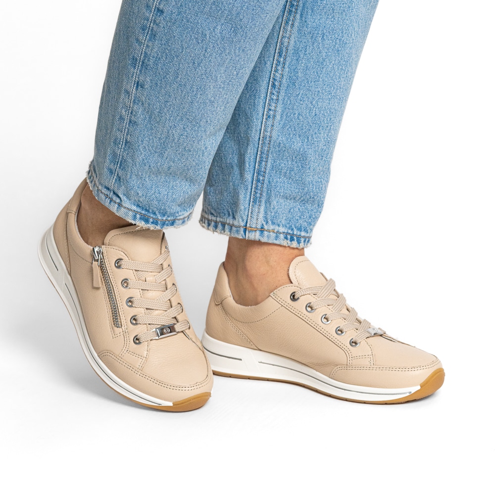 Ara Keilsneaker »OSAKA«  Freizeitschuh, Halbschuh, Schnürer in Komfortweite H (=sehr weit)