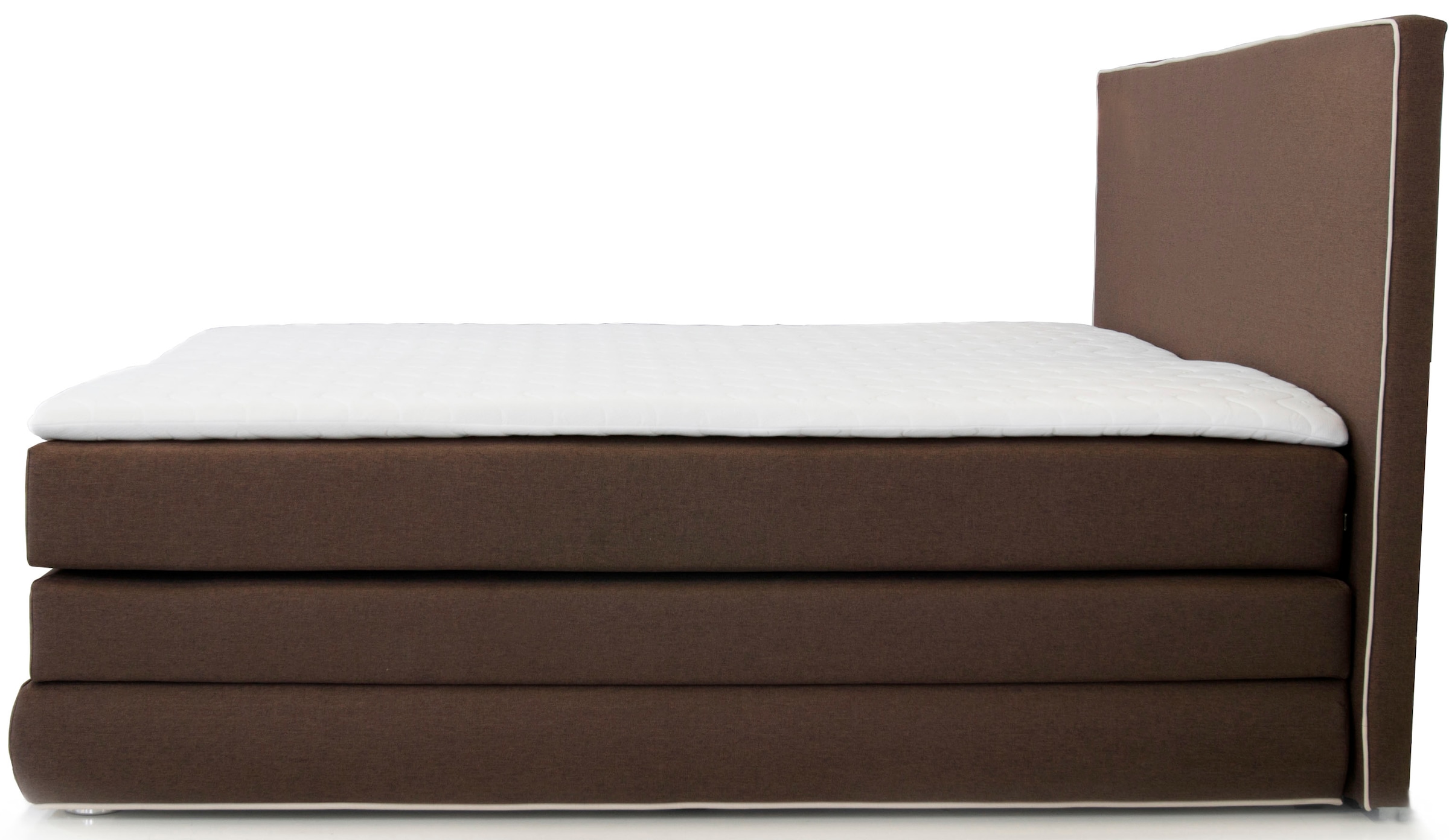 COLLECTION AB Boxspringbett »Ninoni«, inkl. Bettkasten, Topper und wahlweise mit LED-Beleuchtung