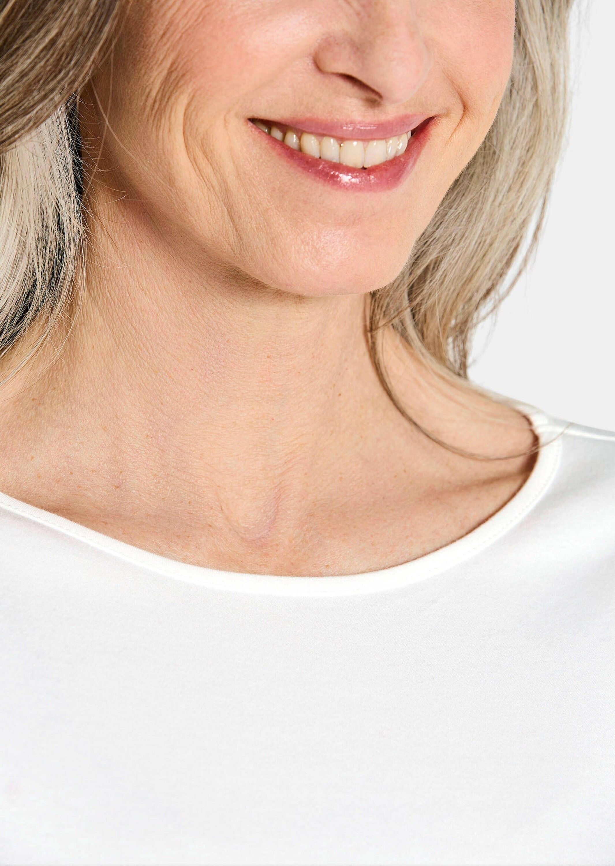 GOLDNER Kurzarmshirt »Basic-Shirt aus Interlock-Jersey«