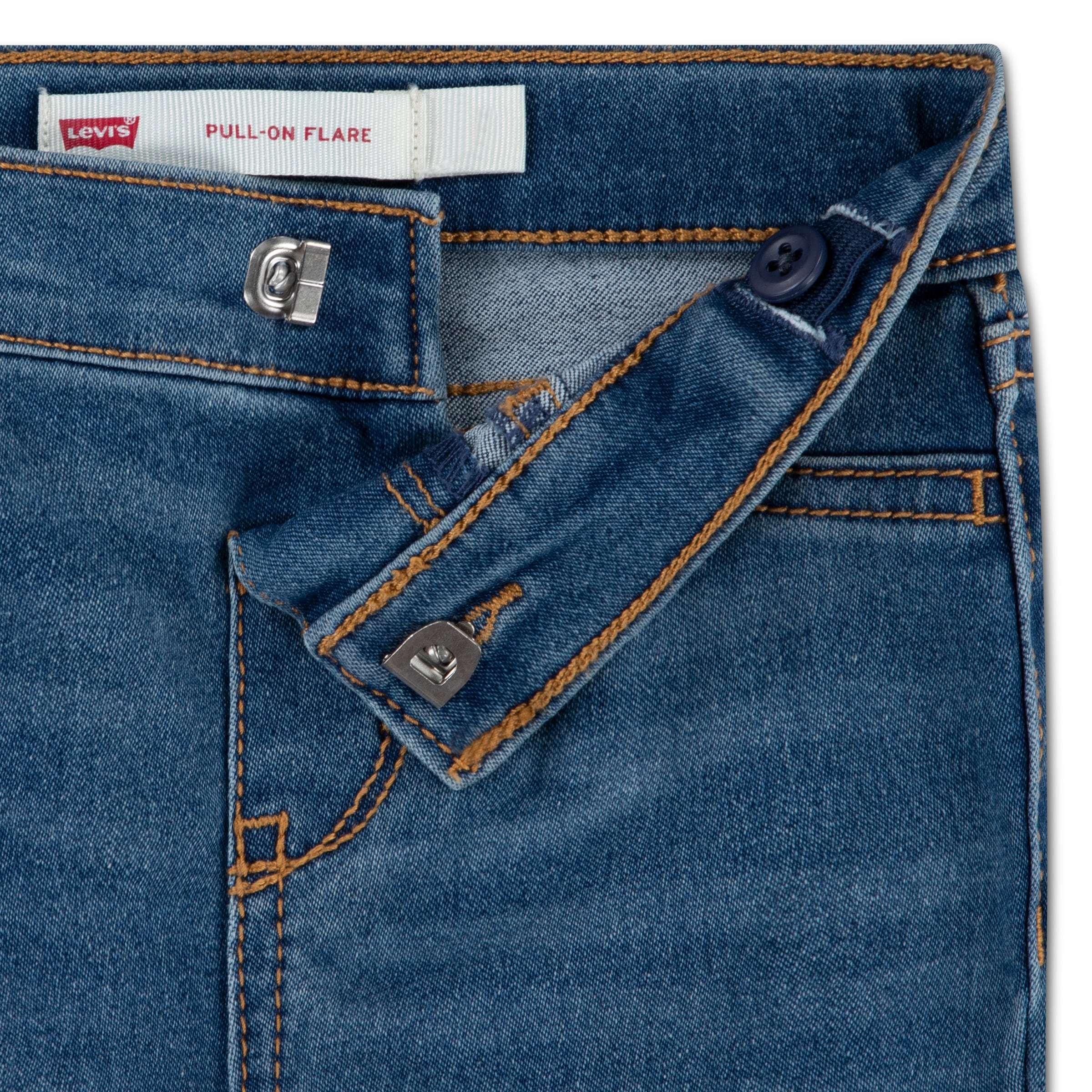 Levi's® Kids Schlupfjeans »LVG PULL ON FLARE« mit ausgestelltem Bein/ Flared, Stretch - for Girls