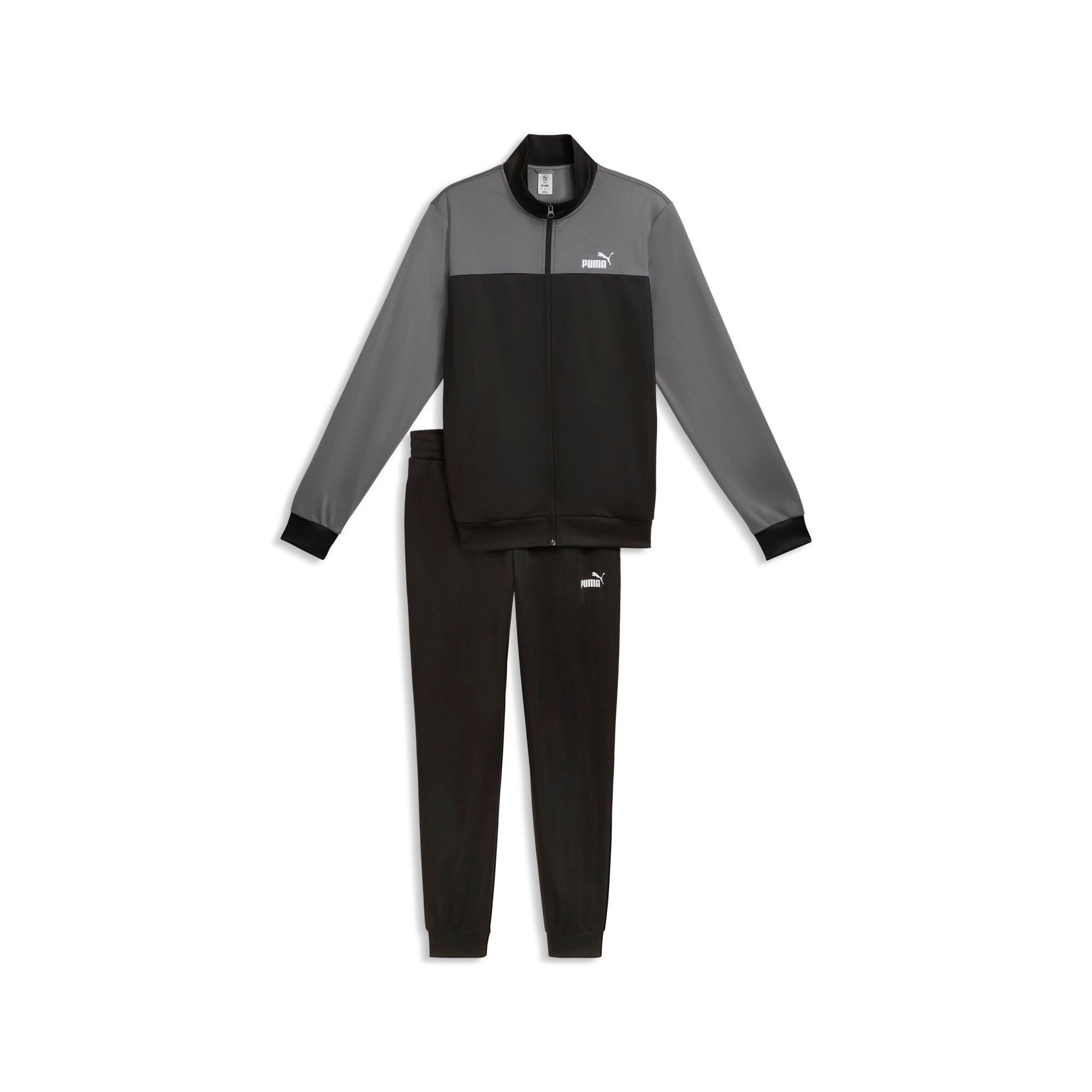 PUMA Trainingsanzug »POLY COLORBLOCK SUIT« 2 tlg. ohne Kapuze