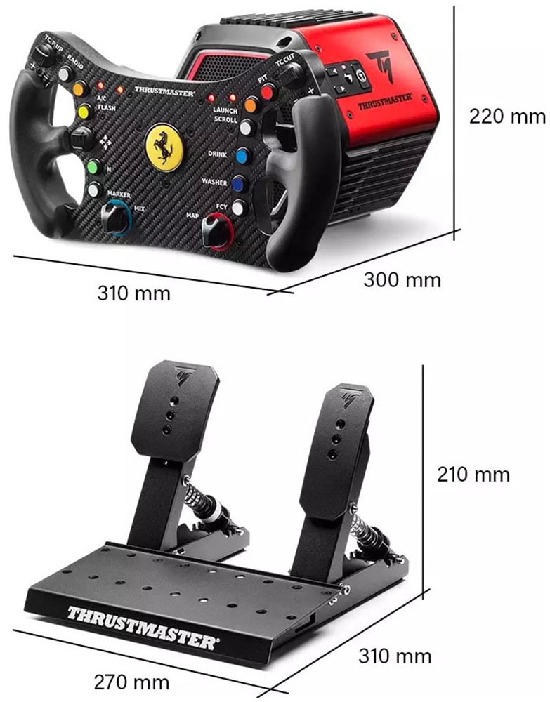 Thrustmaster Gaming-Lenkrad »T818 Ferrari 488 GT3 Simulator«