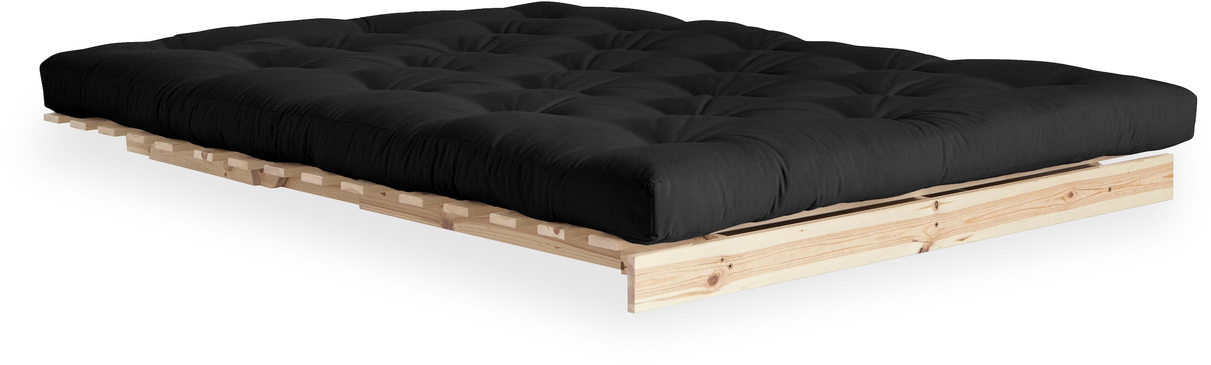 Karup Design Daybett »Daybett Roots Schlafsofa – Gästebett & Sofa aus FSC®-Kiefer«, Inkl. Futonmatratze, in mehreren Größen & Farben erhältlich