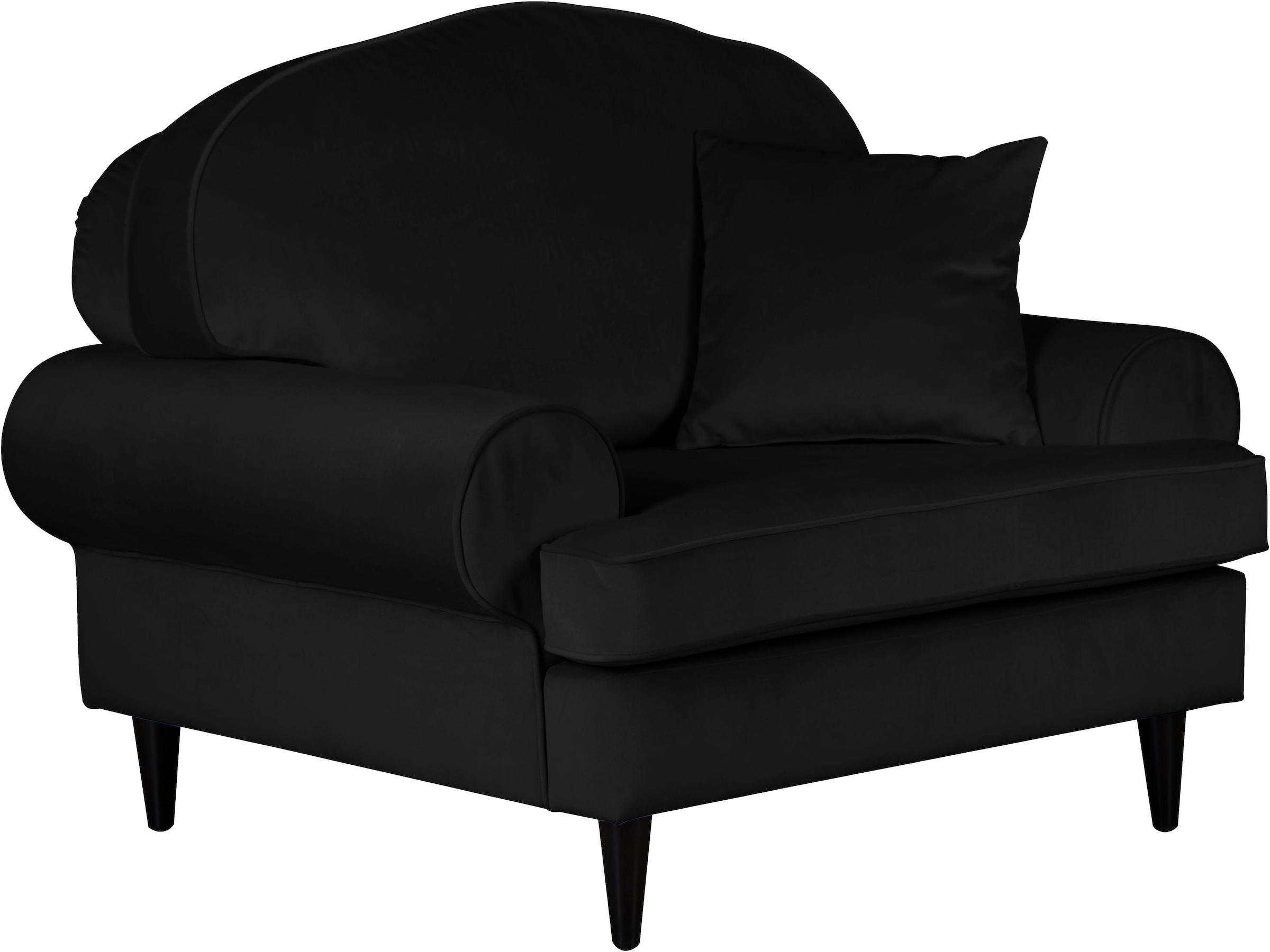 Home affaire Sessel »Vitreux« auch in Bouclé-Bezug, B/T/H: 117/100/95 cm