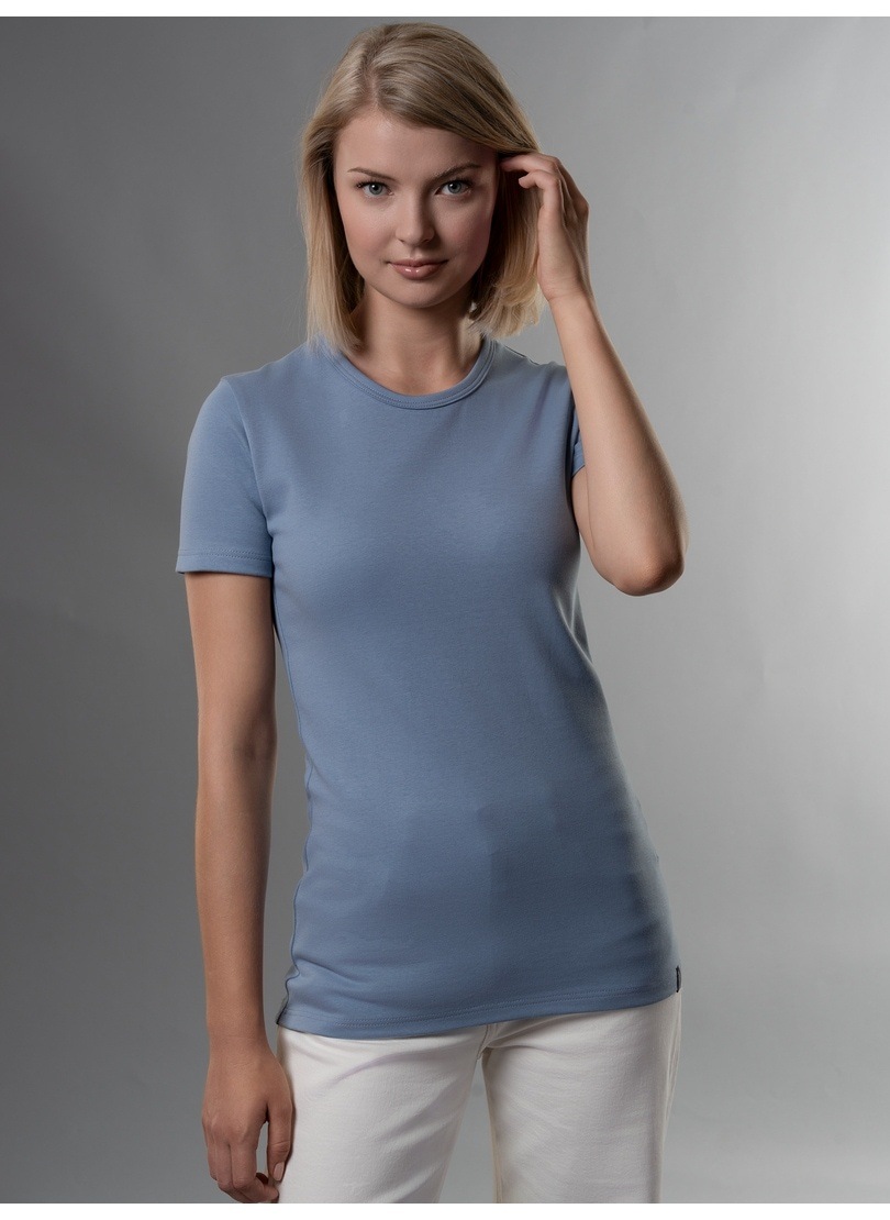 ♕ Baumwolle/Elastan« Trigema T-Shirt T-Shirt »TRIGEMA aus bei