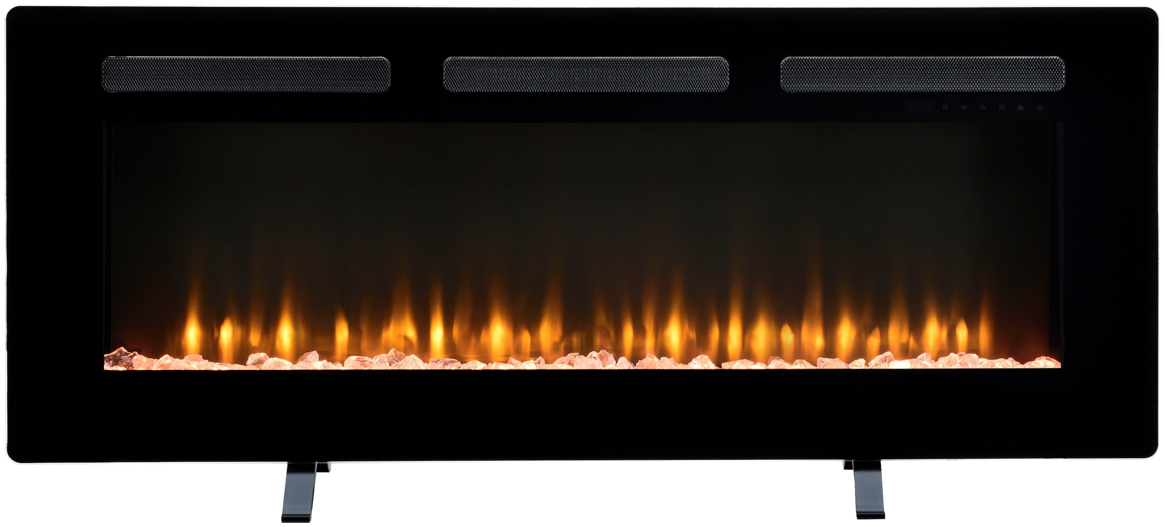 Dimplex Elektrokamin »Sierra 48"«, schwarz,mit Heizung, Fernbedienung, App, Optiflame® Flammeneffekt