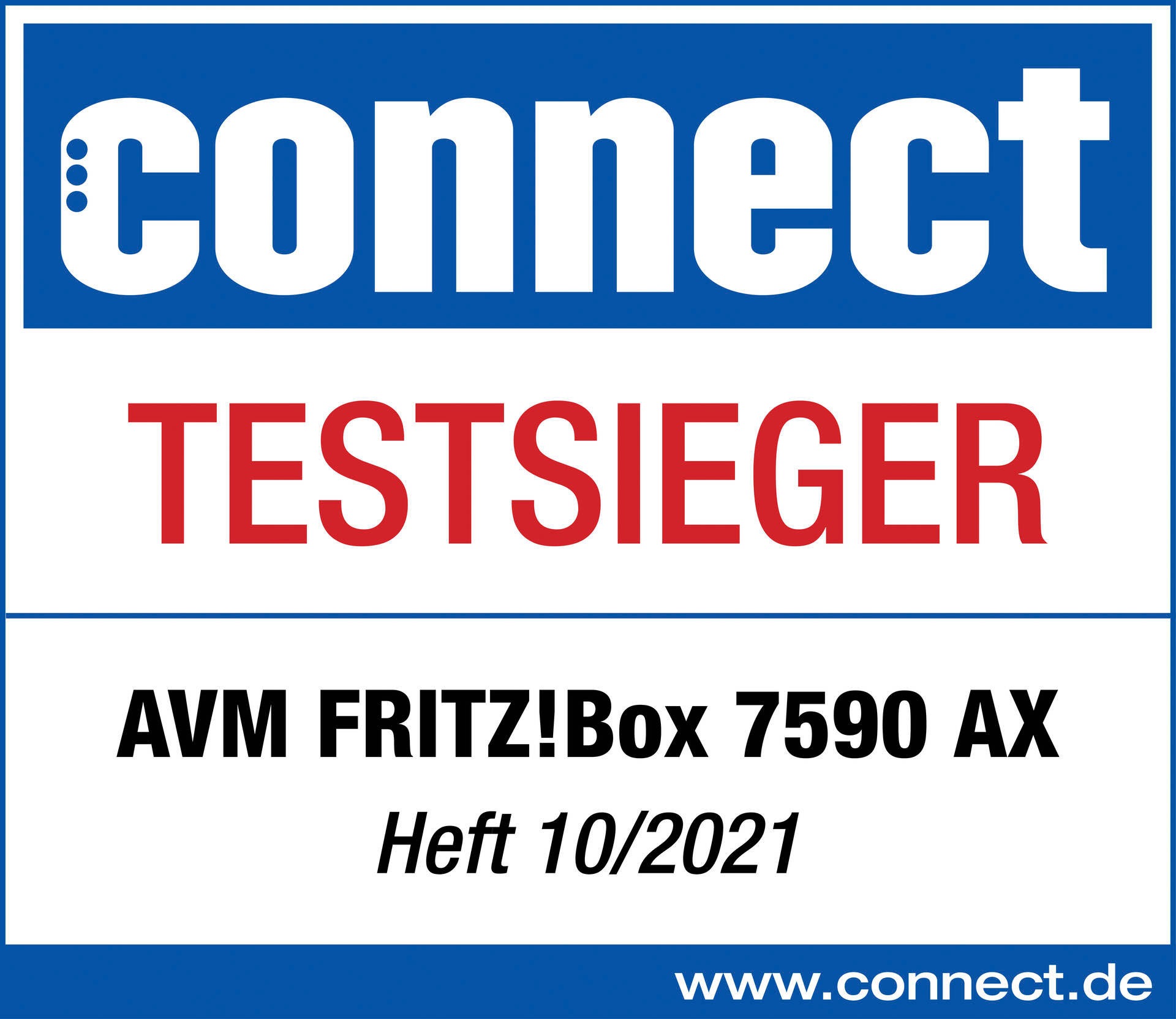 AVM WLAN-Router »FRITZ!Box 7590 AX ohne ISDN-S0-Port«, (1 St.)