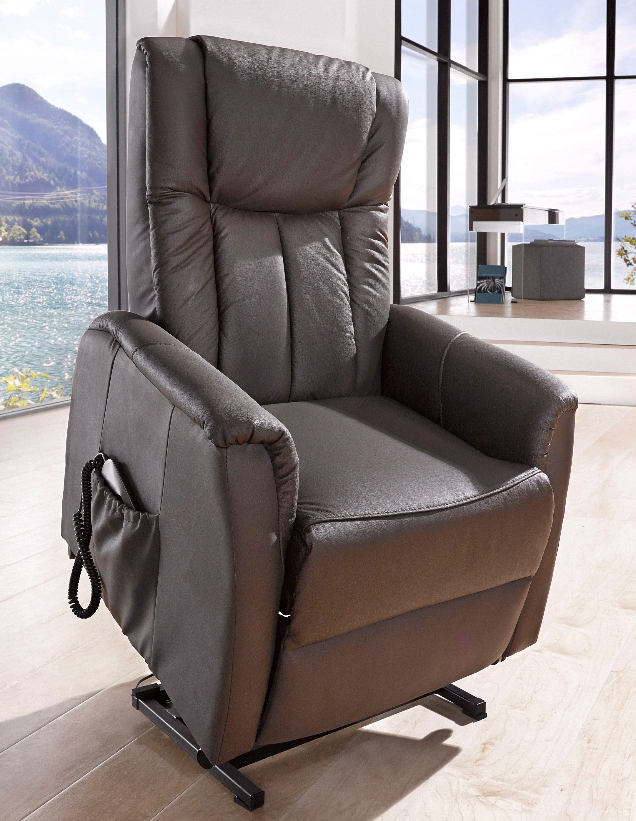 Duo Collection TV-Sessel »Triest mit elektrischer Aufstehhilfe« Relaxfunktion und Taschenfederkern mit Stahlwellenunterfederung