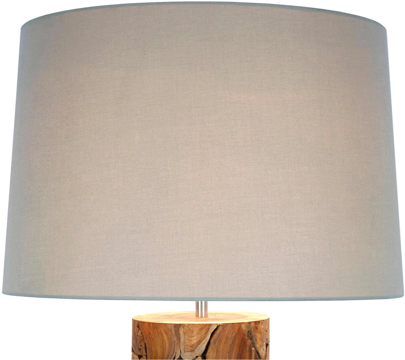 SalesFever Stehlampe »Maelis Handgefertigtes Treibholz-Design mit natürlichem Leinenschirm« E27 1 Stk. 1x E27 bis 60 W, 170 cm, Bodenlampe aus Treibholz mit Fußschalter