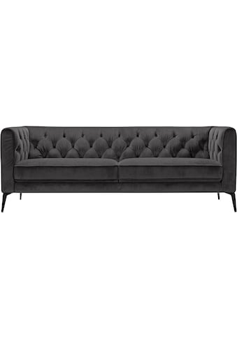 Leonique Chesterfield-Sofa »Narmada«, mit dekorativer Knopfheftung im Rückenteil und... kaufen