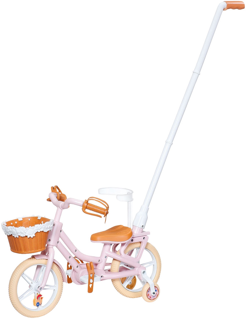 Baby Born Puppen Fahrzeug »Fahrrad« mit Welpe Lucky