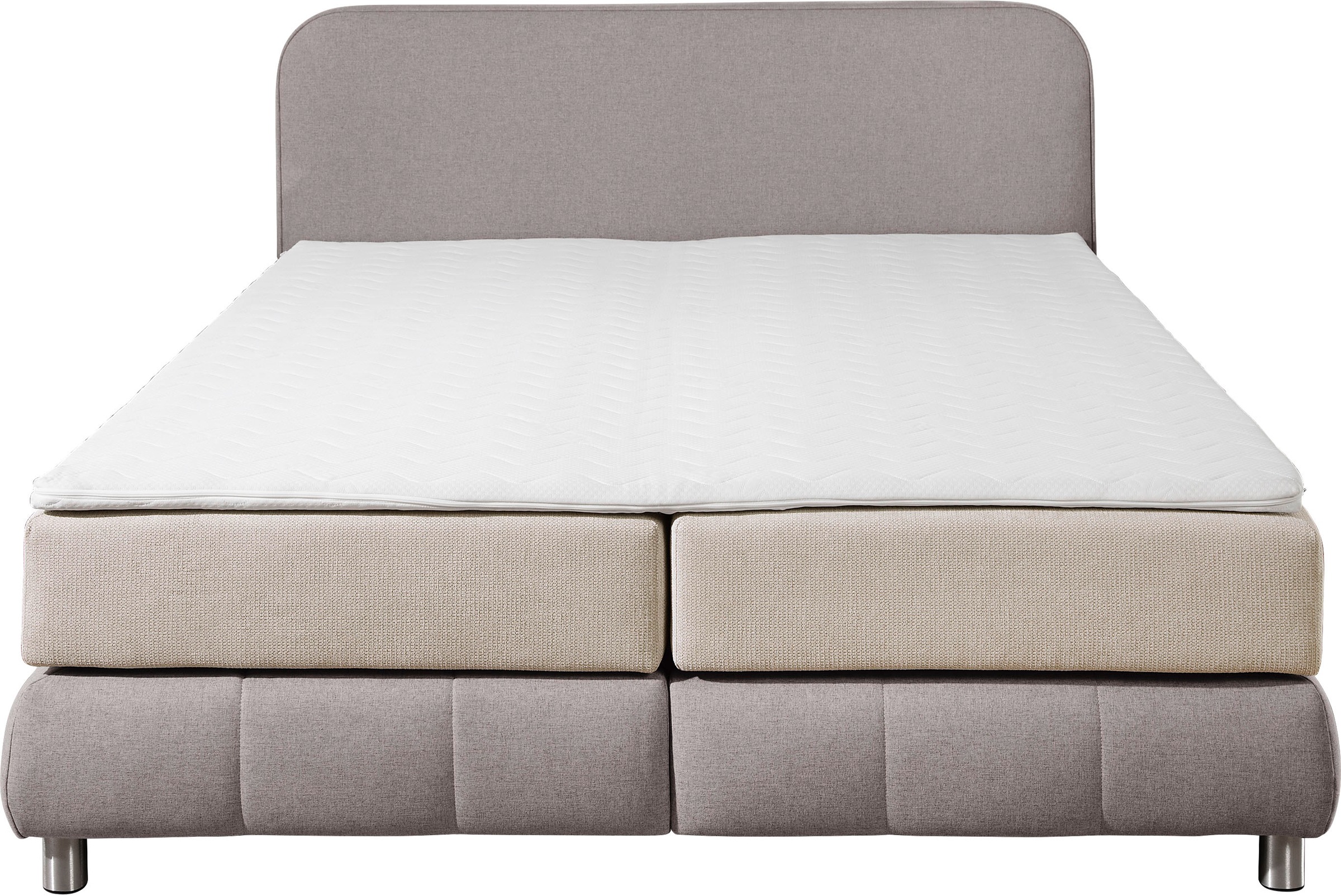Home affaire Boxspringbett »Cesson, in verschiedenen Breiten«, inkl. Topper, wahlweise in H2, H3 oder H4 erhältlich