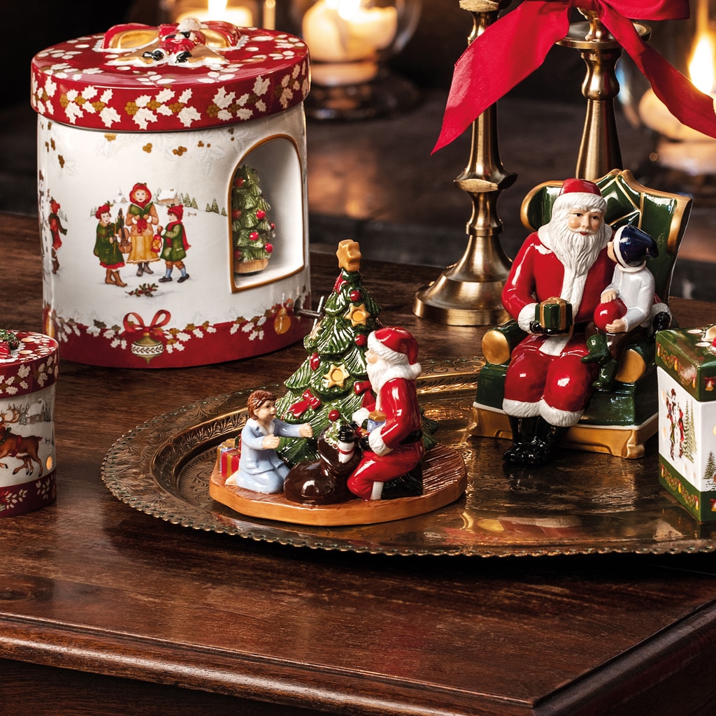 Villeroy & Boch Weihnachtsfigur »Windlicht Bescherung Christmas Toys bunt«