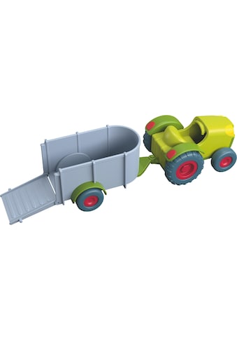 Spielzeug-Traktor »Little Friends - Traktor mit Anhänger«