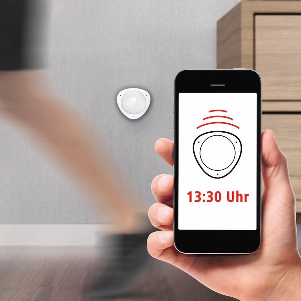 Hama Bewegungsmelder »WiFi Bewegungsmelder mit Alarm Funktion Warnmelder mit App«