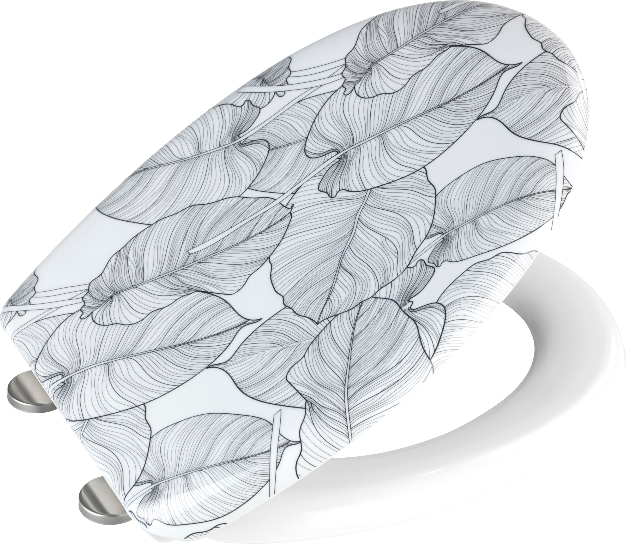 WENKO WC-Sitz »Samoa«, aus antibakteriellem Duroplast