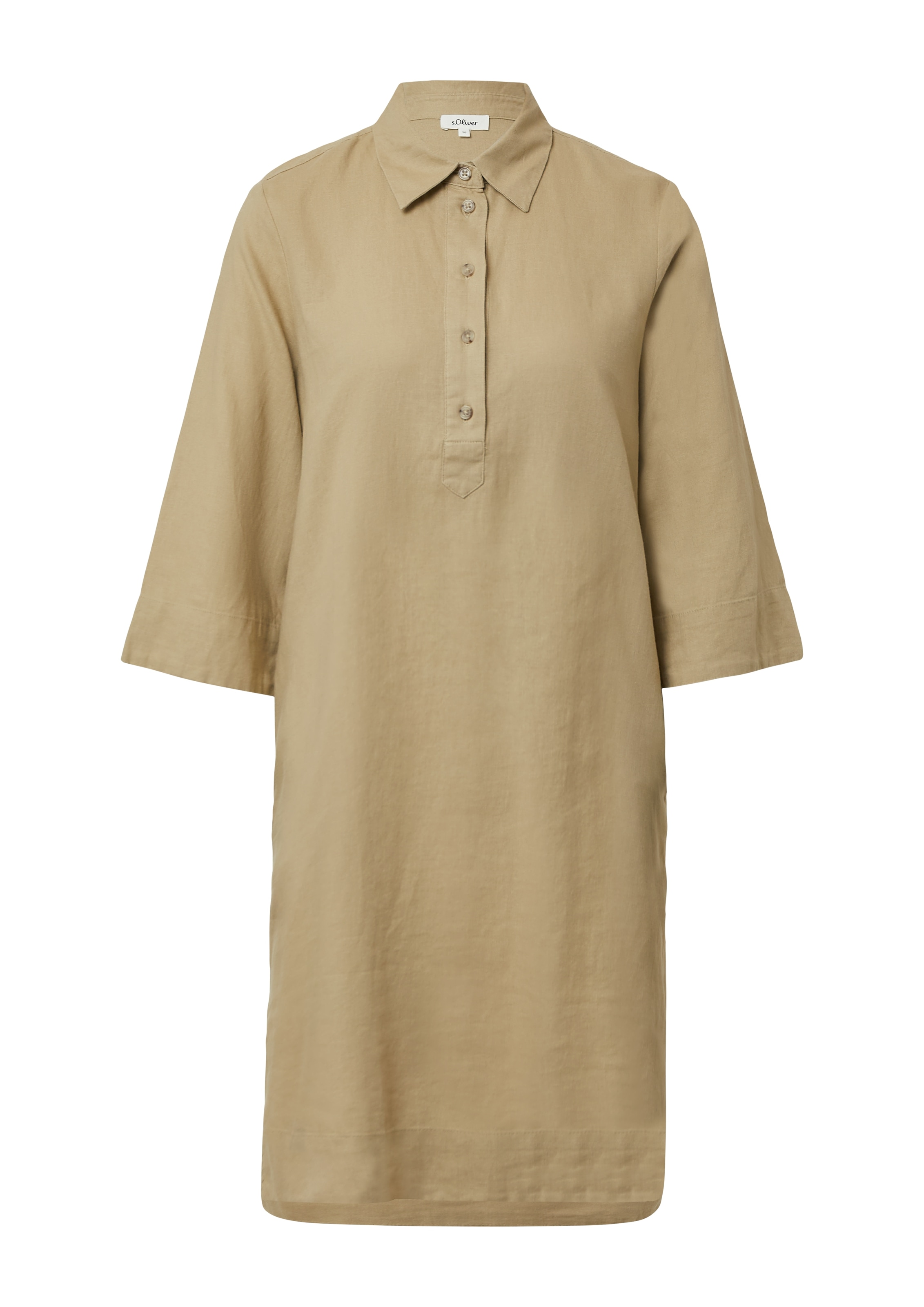 s.Oliver Blusenkleid, mit Knopfleiste