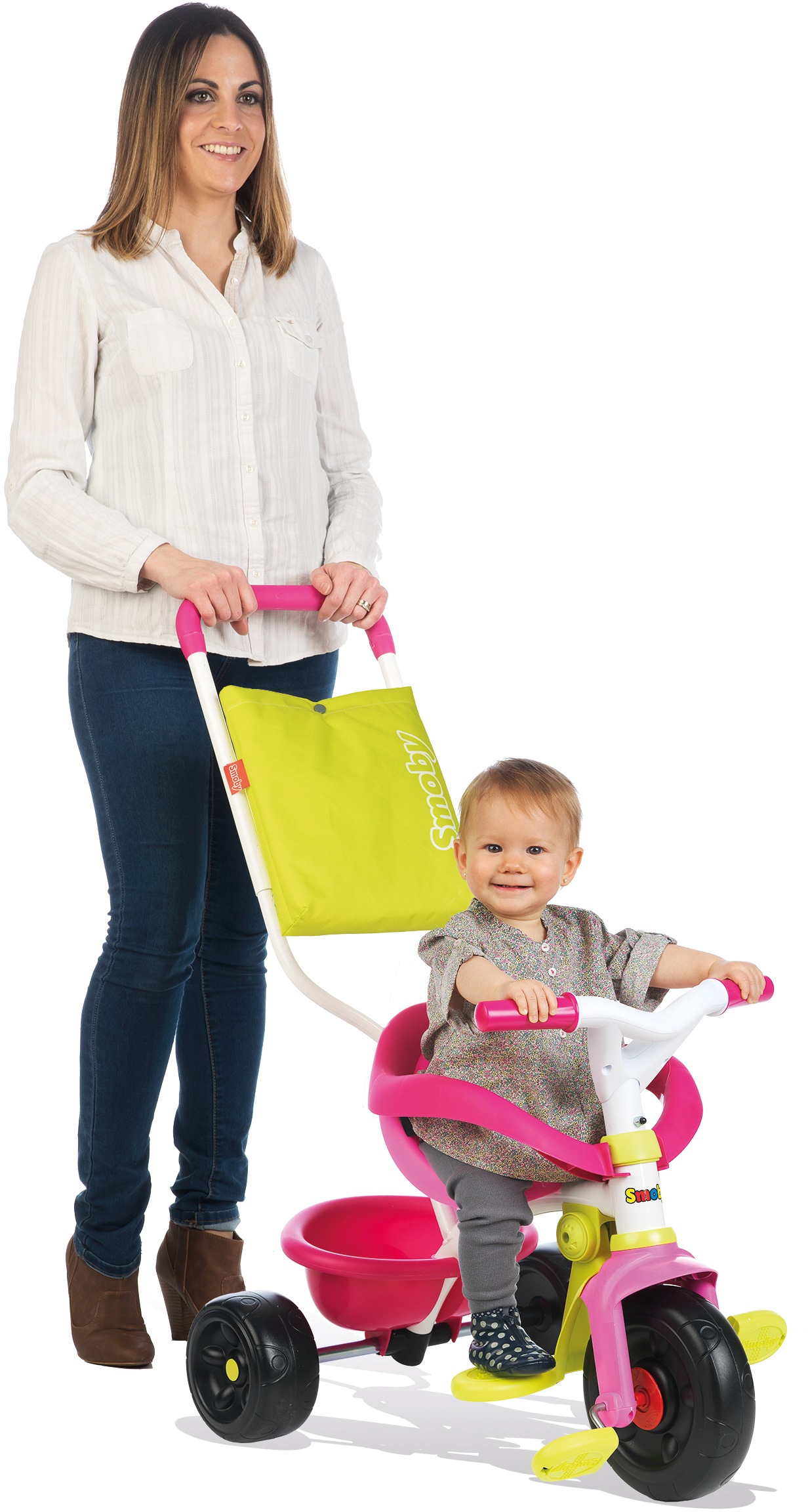 Smoby Dreirad »Be Fun Komfort, rosa«, Made in Europe