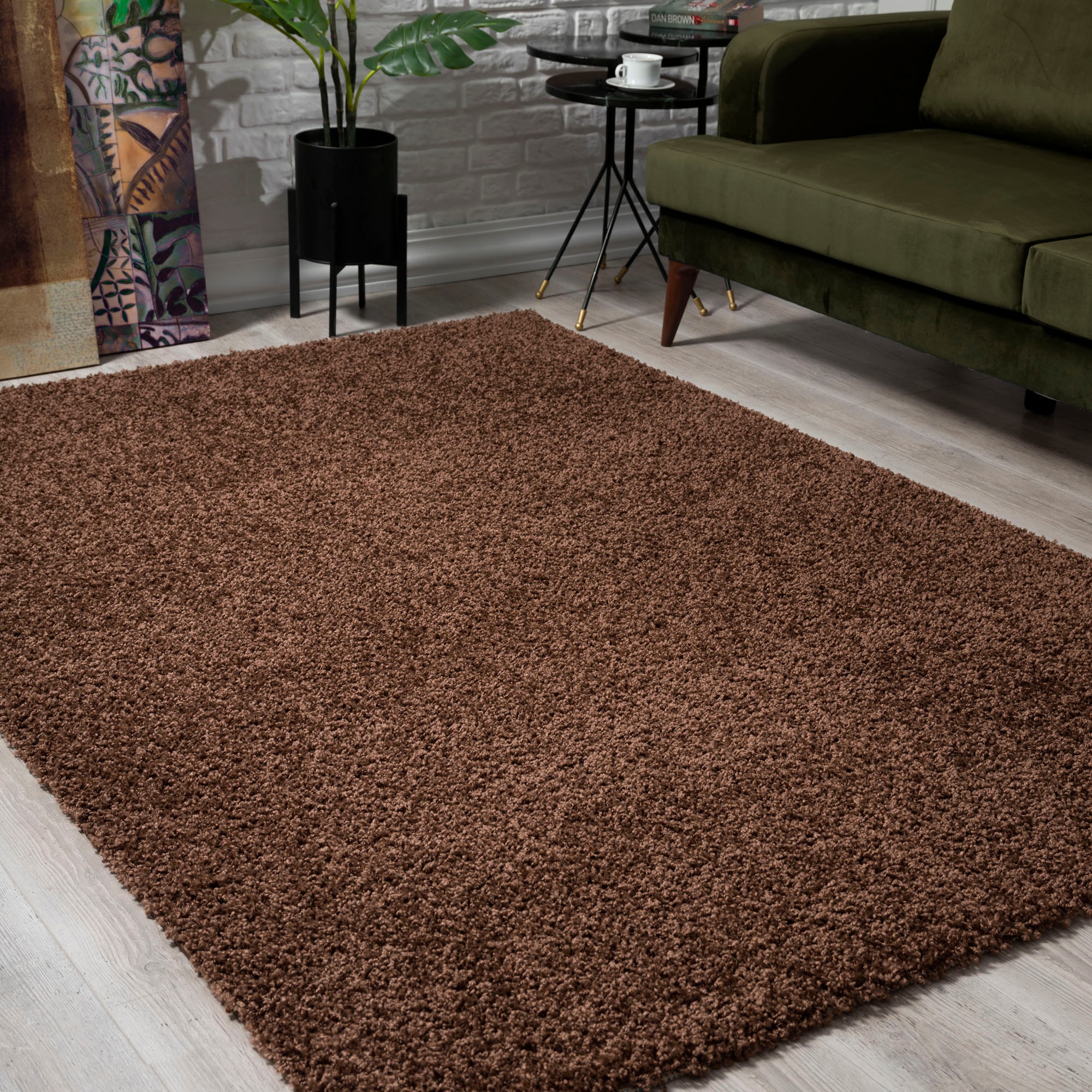 Sanat Hochflor-Teppich »LOCA« rechteckig 30 mm Höhe Wohnzimmer, Langflor, Shaggy, Schlafzimmer
