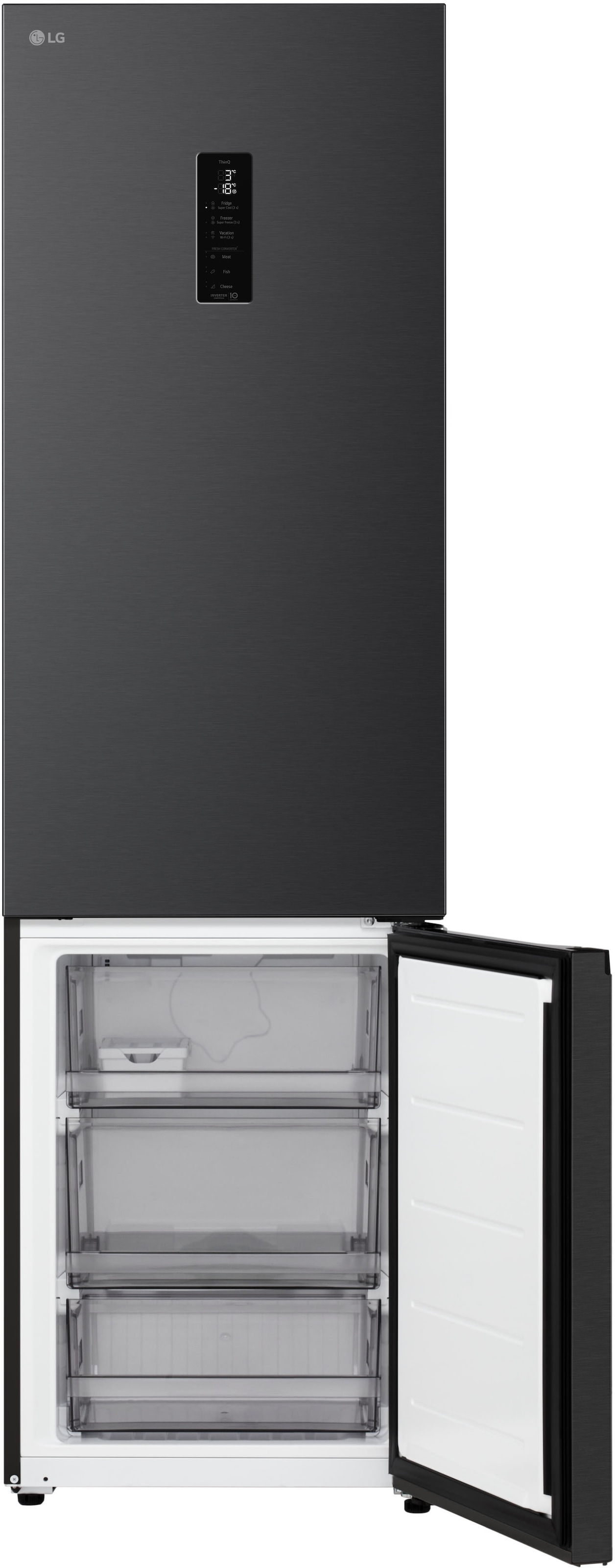 LG Kühl-/Gefrierkombination Serie 5 »GBBS525CEV« 203 cm hoch 59,7 cm breit Total No Frost, ThinQ mit AI Fresh & Saving Mode