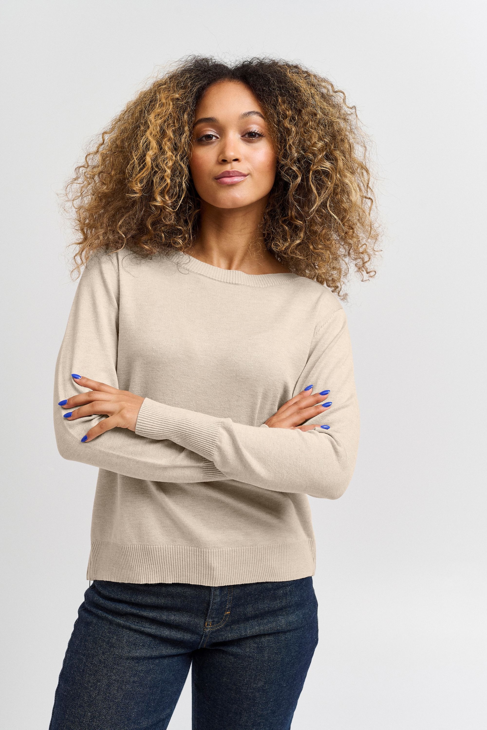 Pulz Jeans Strickfleece-Pullover »Strickpullover PZSara«