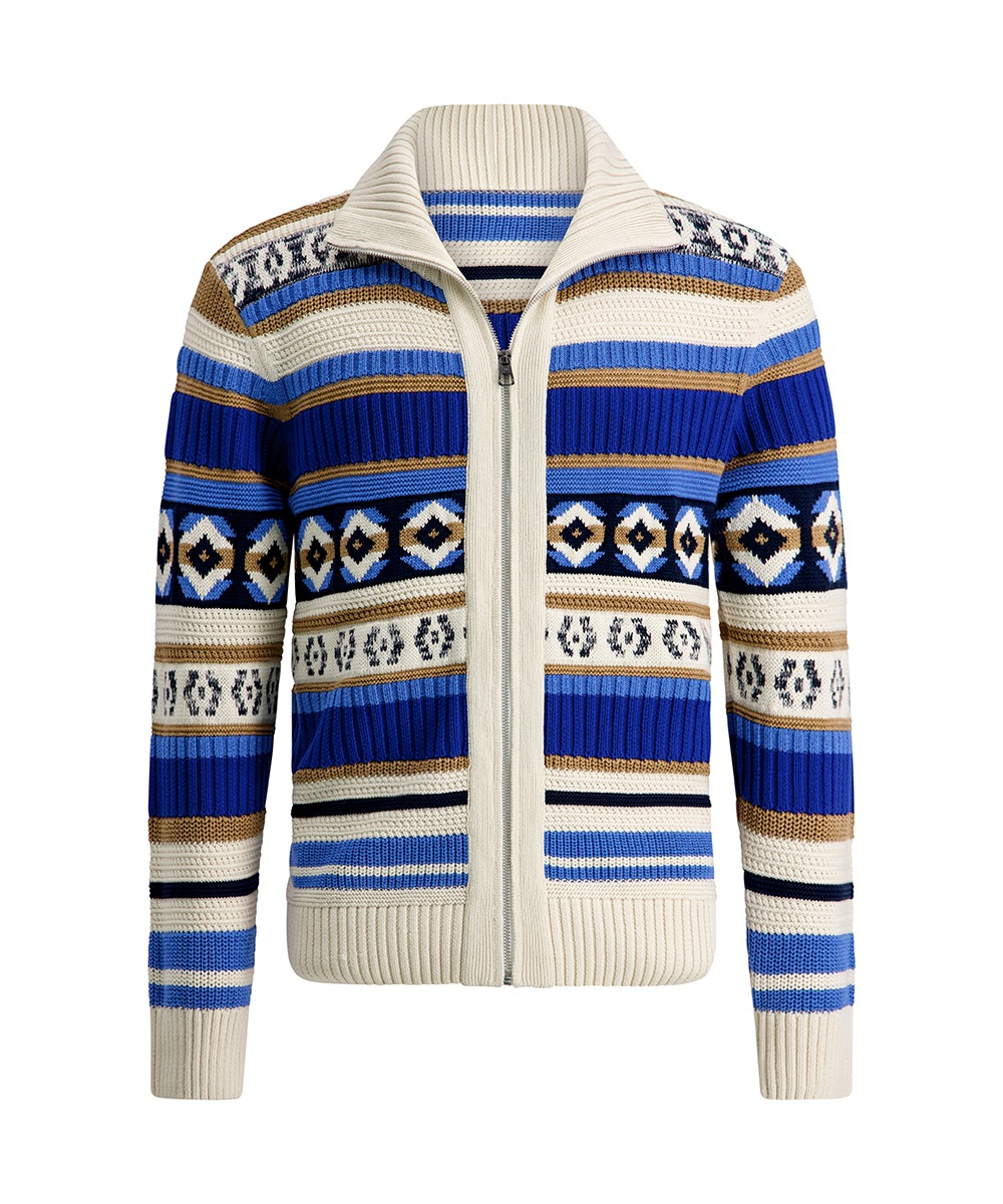 Pierre Cardin Strickjacke mit Reißverschluss