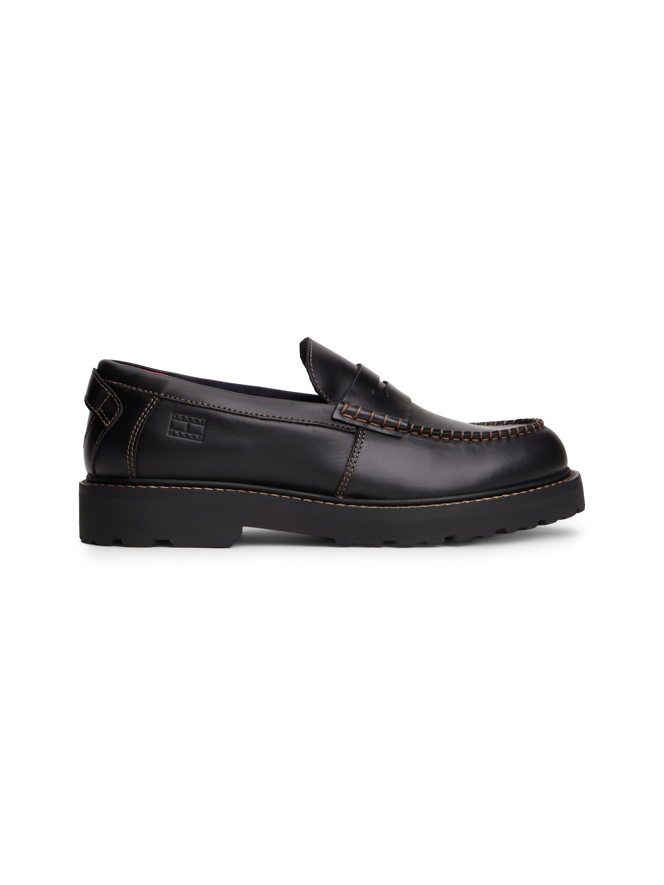 Tommy Jeans Loafer »ARCHIVE '01 LOAFER«  Blockabsatz, Businessschuh, Slipper in schmaler Form