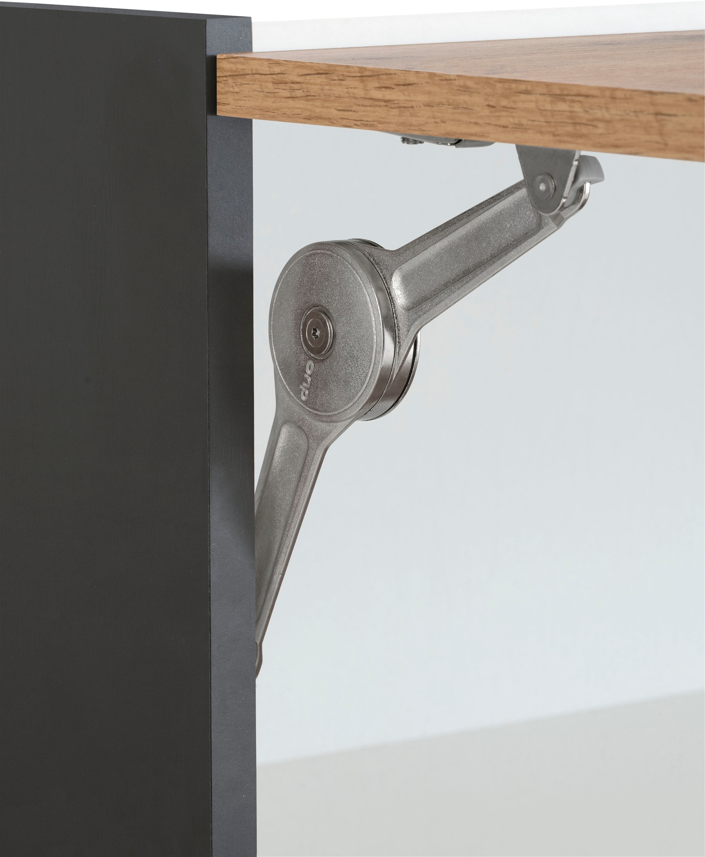KOCHSTATION Klapphängeschrank »KS-Colmar«, 100 cm, mit Metallgriff, für viel Stauraum