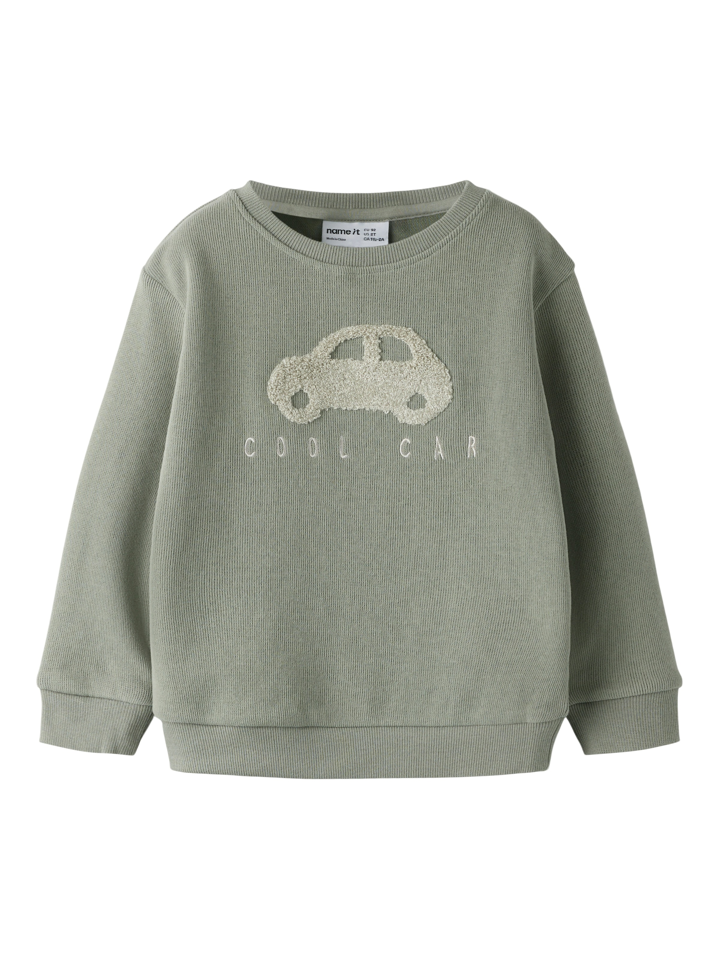 Name It Sweatshirt »NMMOBEAR NREG SWEAT UNB«, mit hochwertiger 3D-Stickerei

