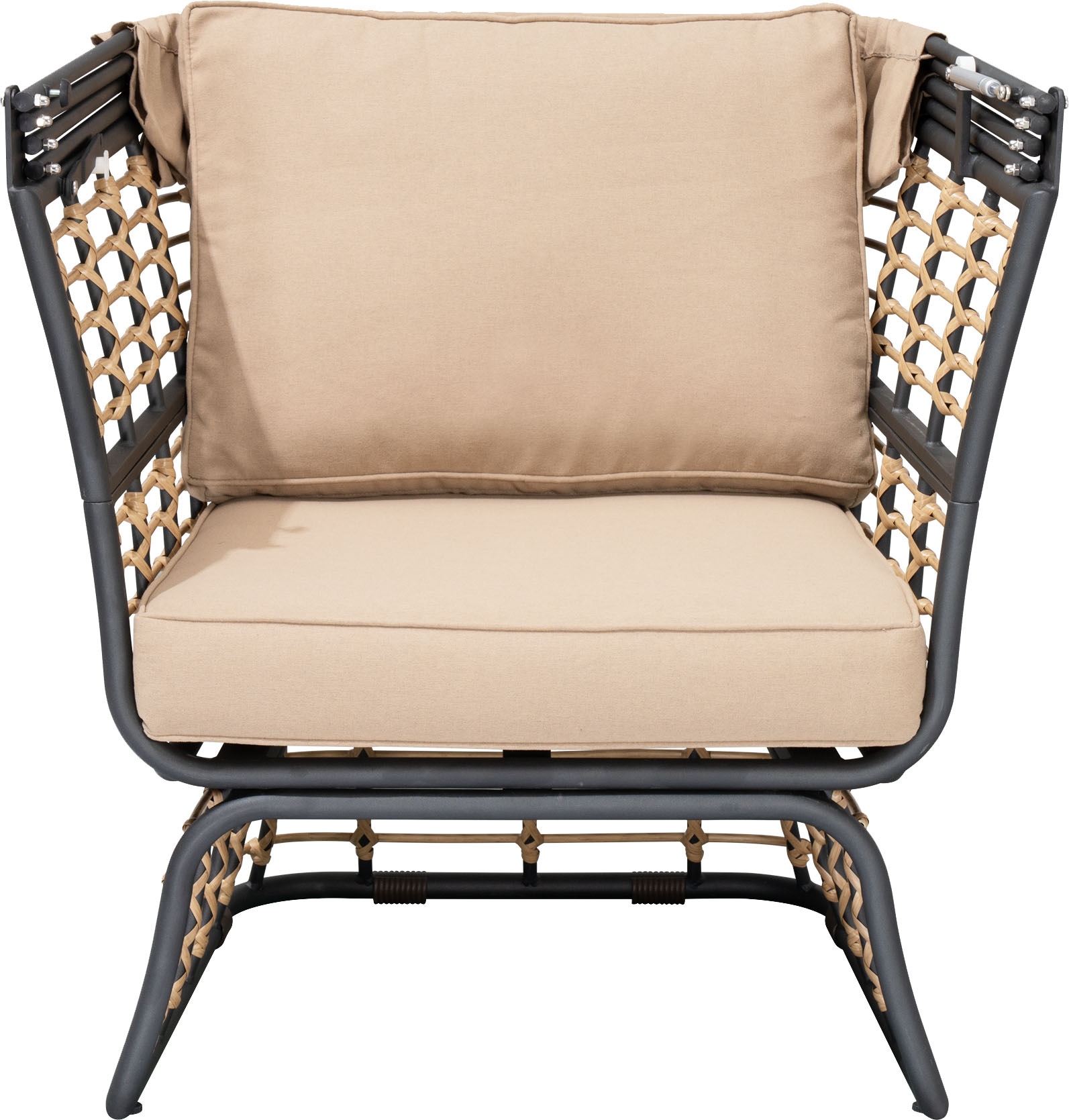 Garden Pleasure Relaxsessel »PAROS«, BxTxH: 69,5x83x150 cm, überdacht