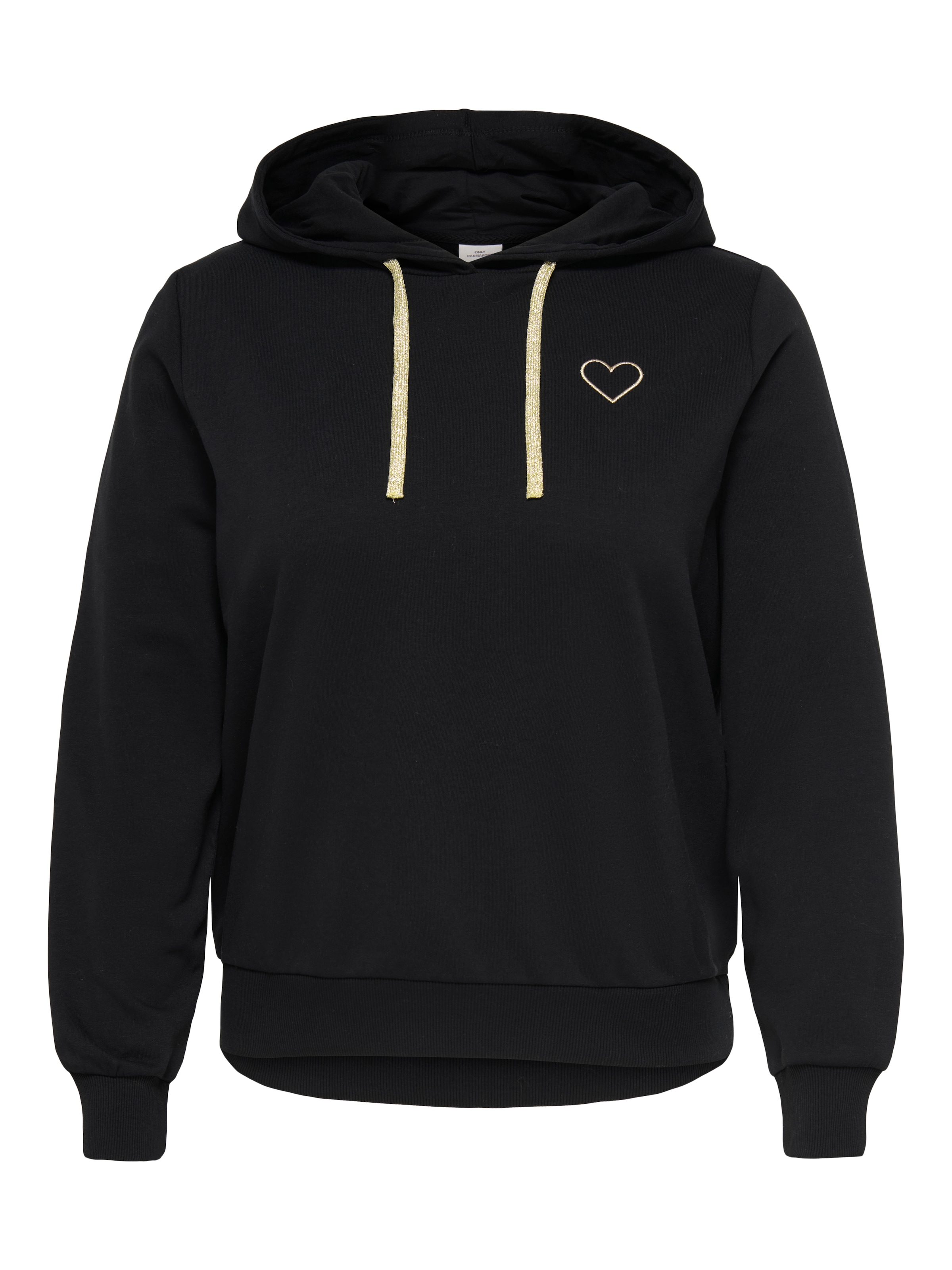 ONLY CARMAKOMA Kapuzensweatshirt »CARNOLI L/S HEART HOOD SWT NOOS«
