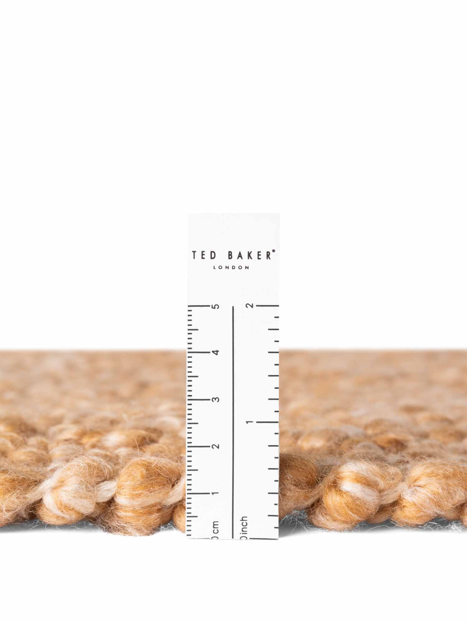 Ted Baker Teppich »Soft Bouclé Portobello , auch als Läufer« rechteckig 10 mm Höhe Woll-Optik, Bouclé Meliert, Wohnzimmer, Esszimmer, Schlafzimmer, Flur