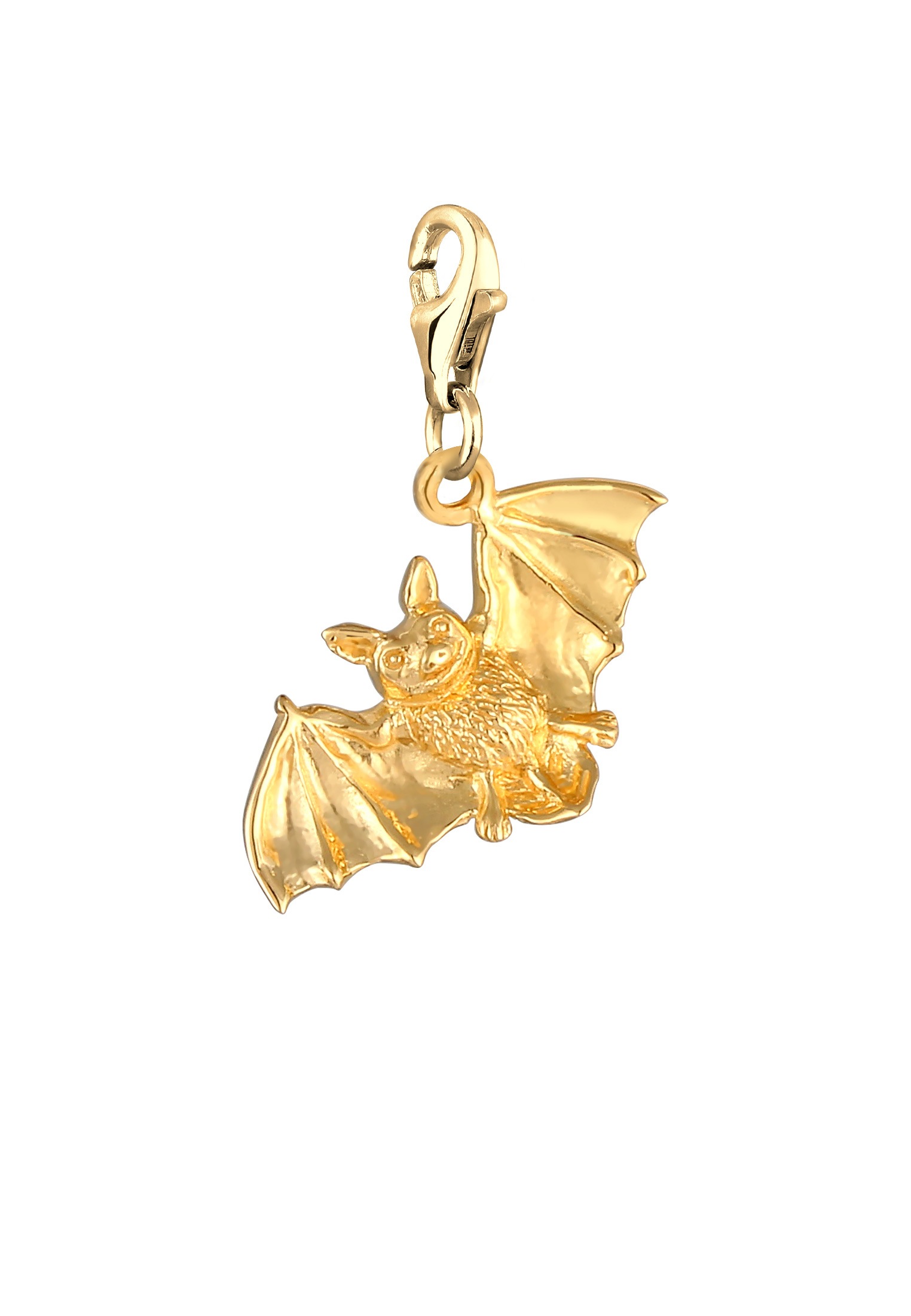 Nenalina Charm-Einhänger »Charm Anhänger Fledermaus Halloween 925 Silber«