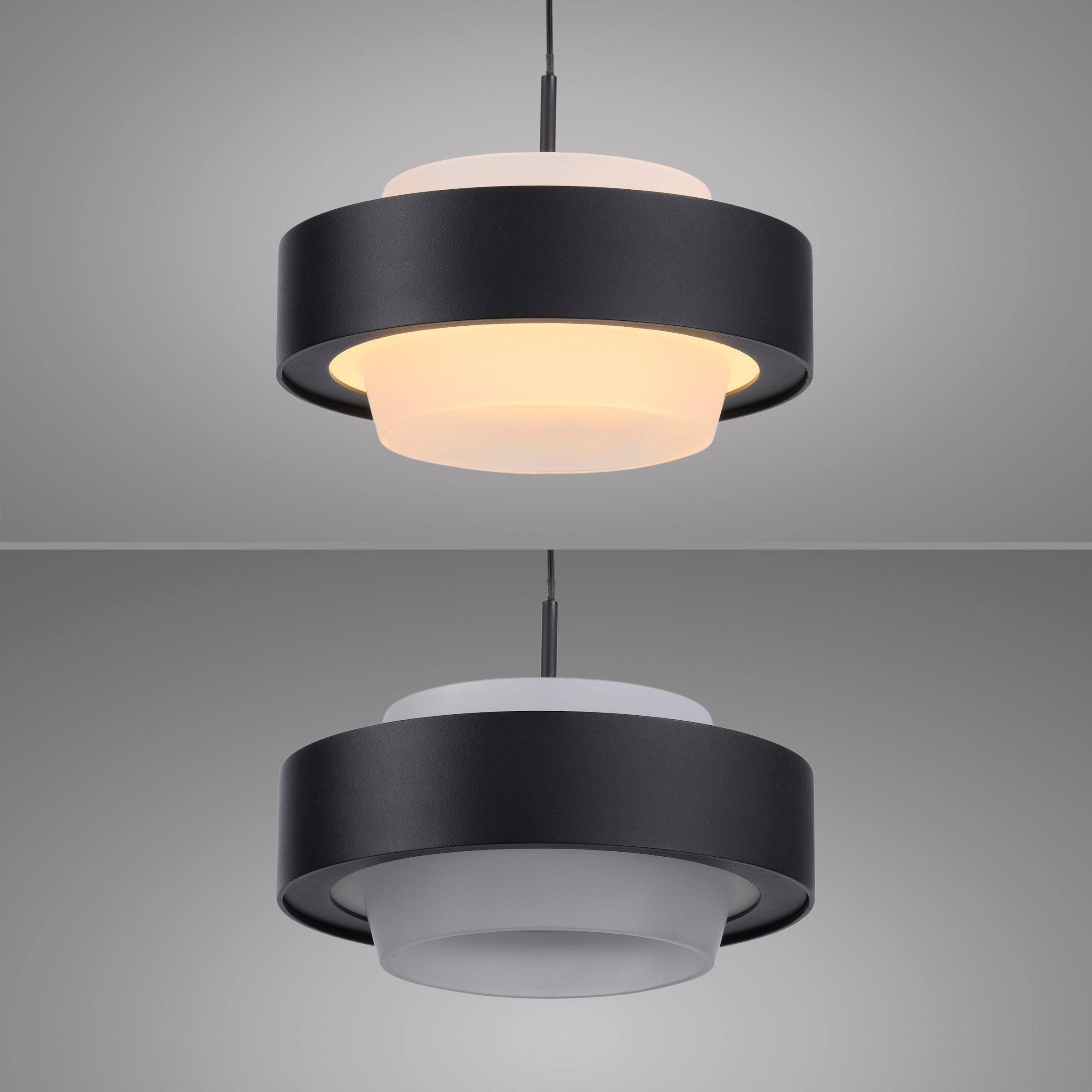 SCHÖNER WOHNEN-Kollektion LED Pendelleuchte »ELMO« LED-Board 1 Stk. Warmweiß SCHÖNER WOHNEN Kollektion, Comfort Lift, Dimmfähig per Tronicdimmer