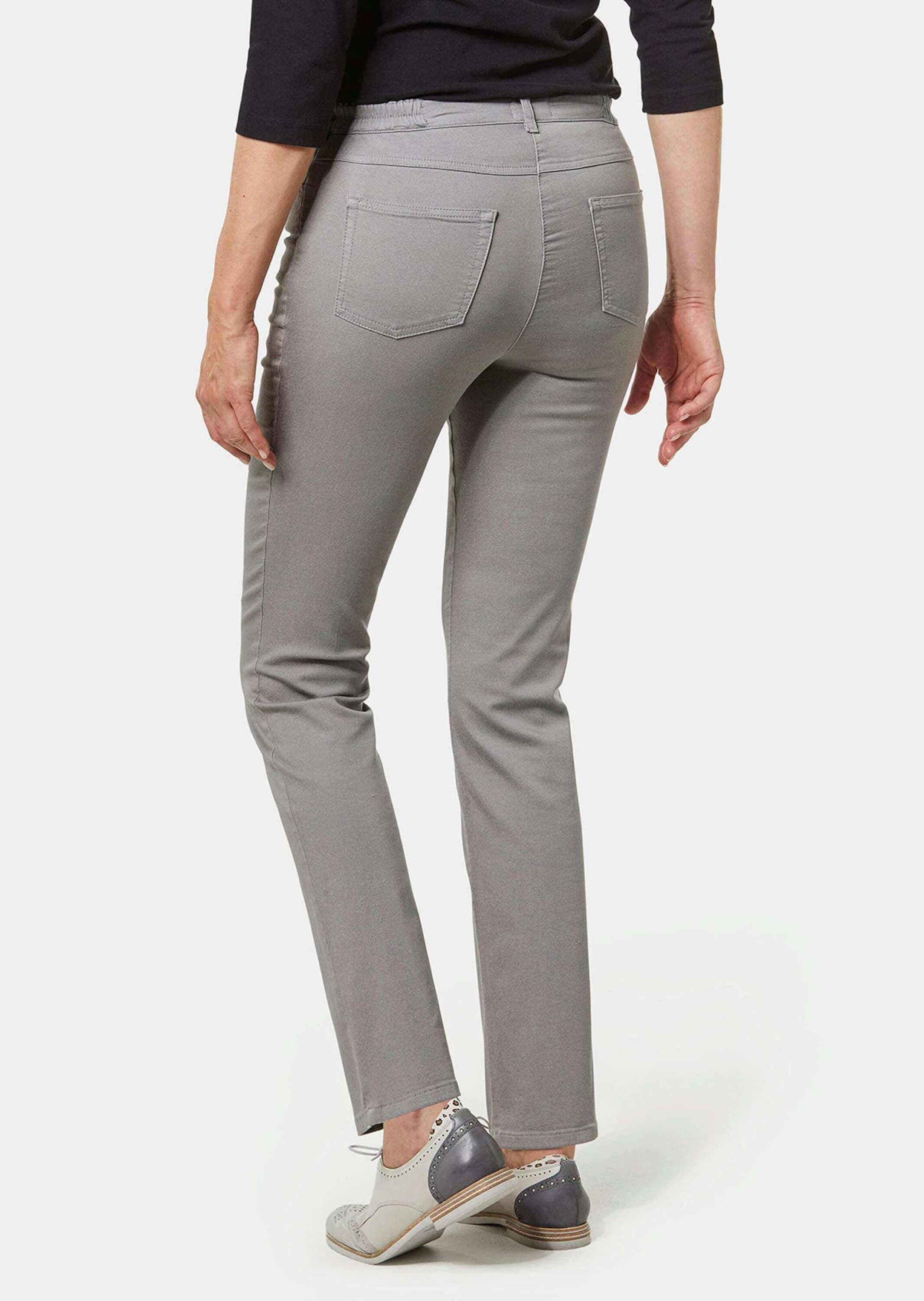 GOLDNER 2-in-1-Hose »Hose Carla in jeanstypischer Form und trendstarker Farbe«  Ohne
